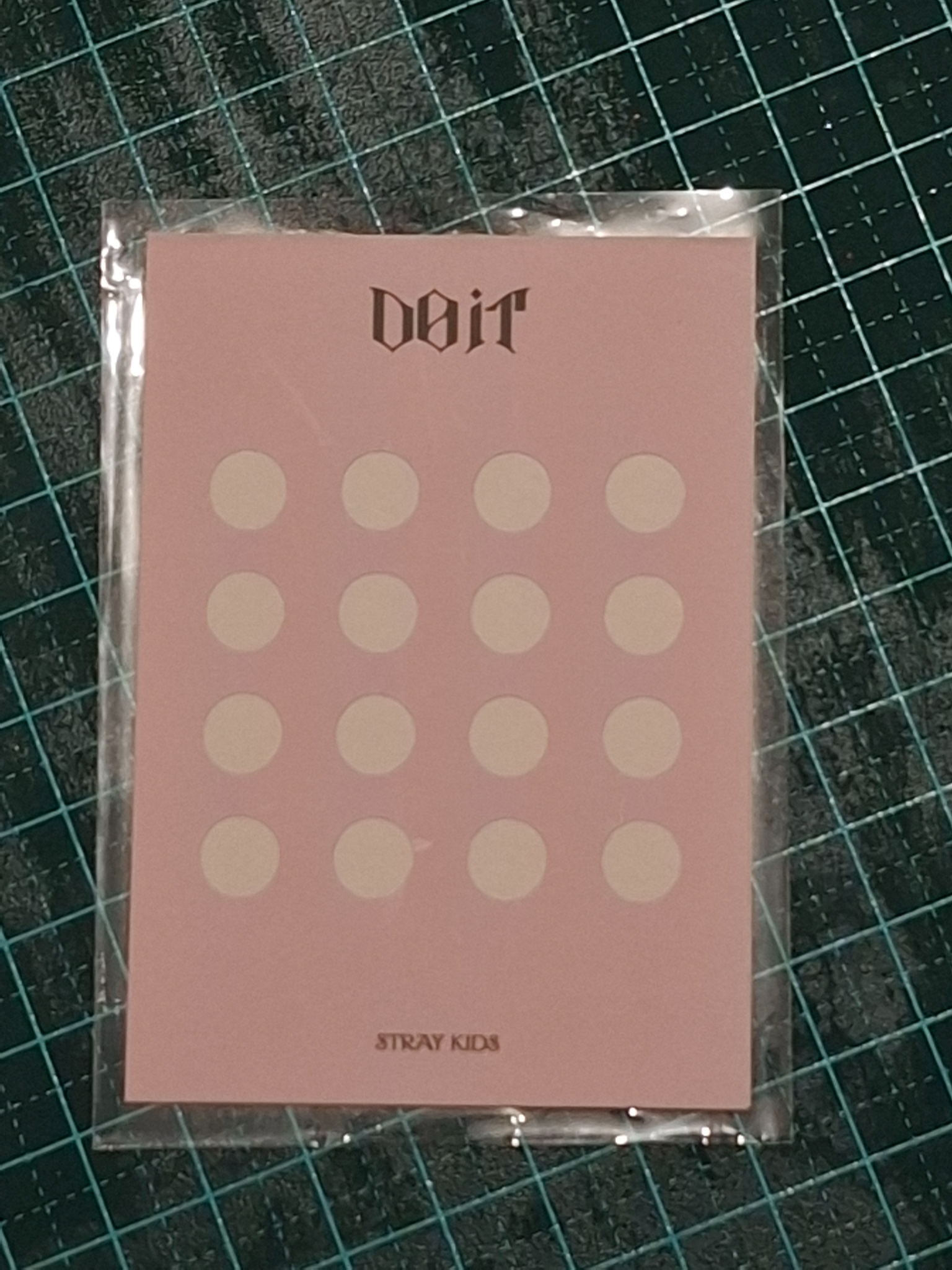 Stray Kids HAN Stray Kids - HAN - Do It Album sticker sheet platform version listing photo 3