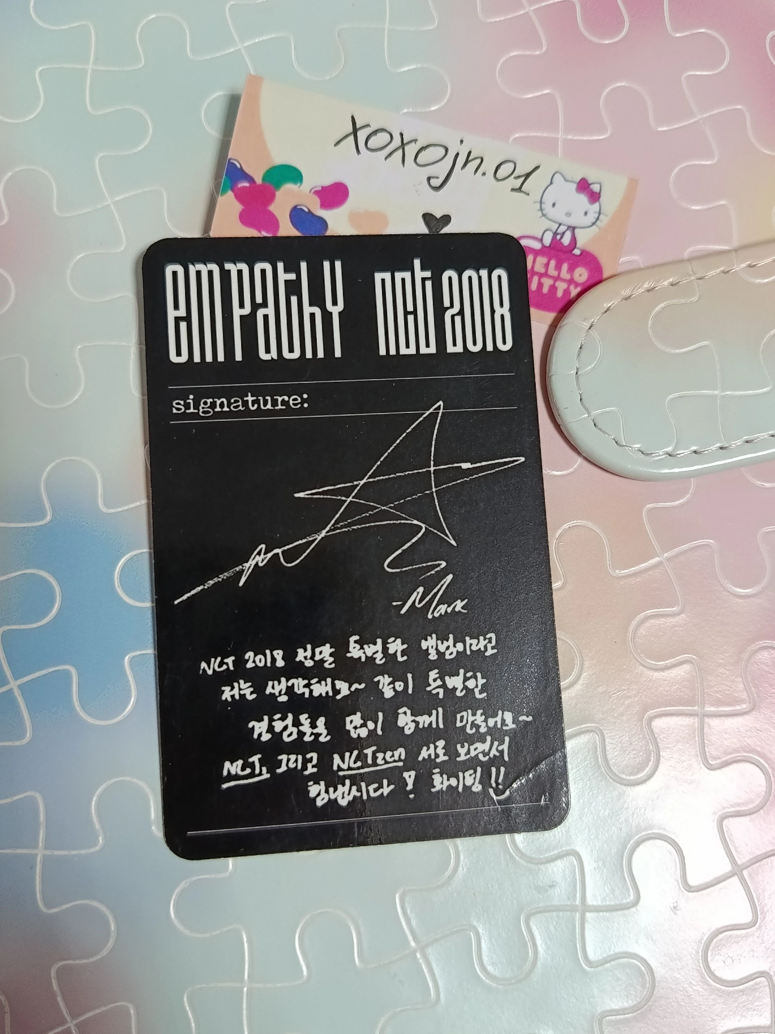 NCT Mark NCT - Mark - NCT 2018 EMPATHY Album listing photo 3
