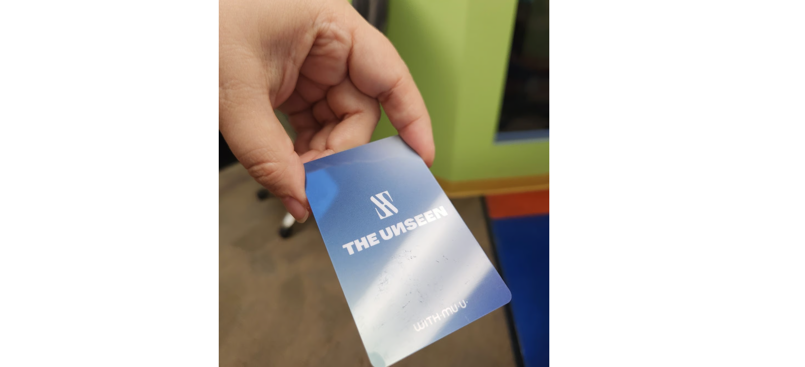 MONSTA X Shownu MONSTA X - Shownu - The Unseen Album sub-unit album lucky draw (LD) withmuu/withdrama pvc card listing photo 3