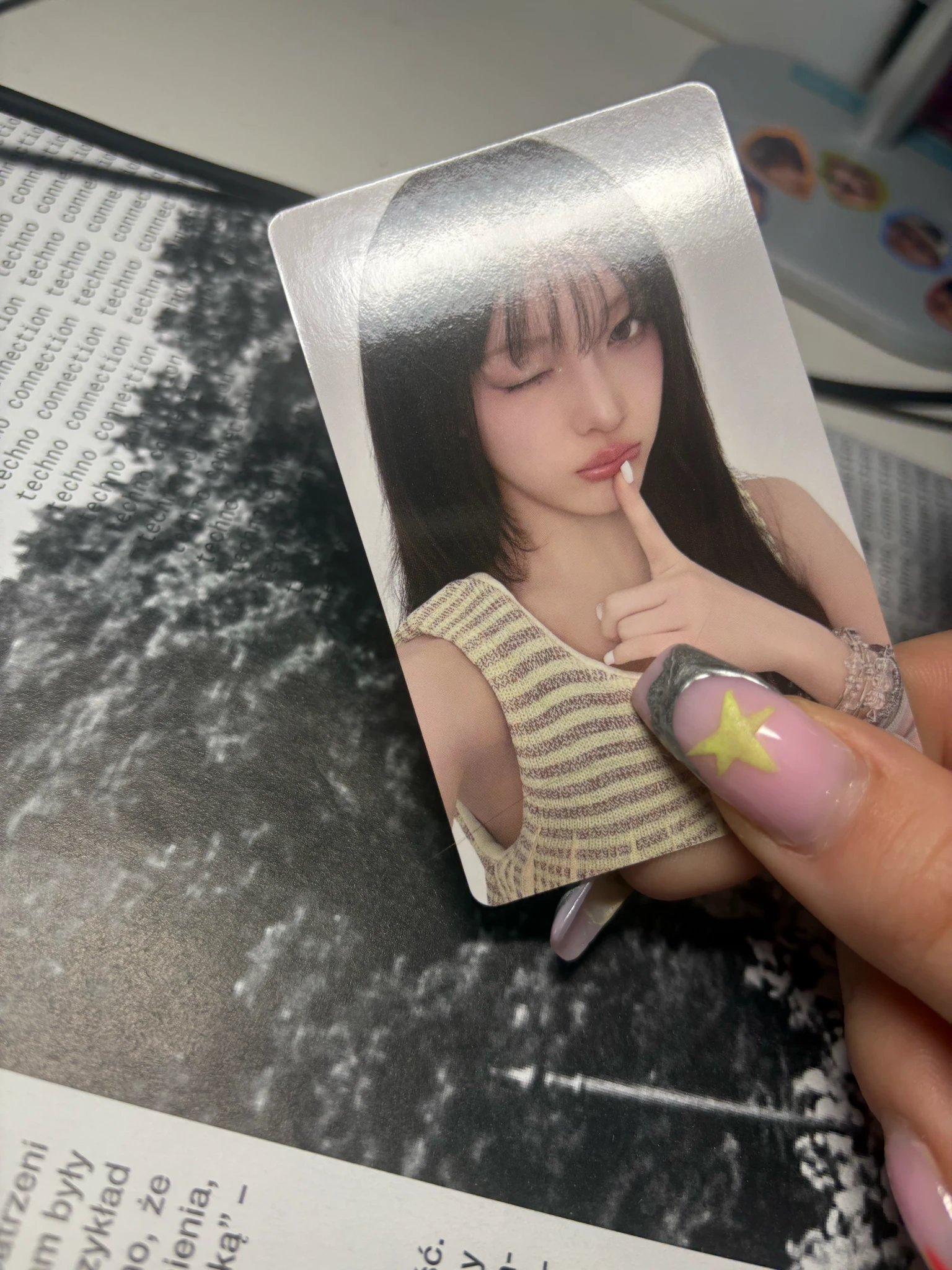ILLIT Iroha ILLIT - Iroha - I Got Your Back Album album photocard solo jacket version listing photo 3