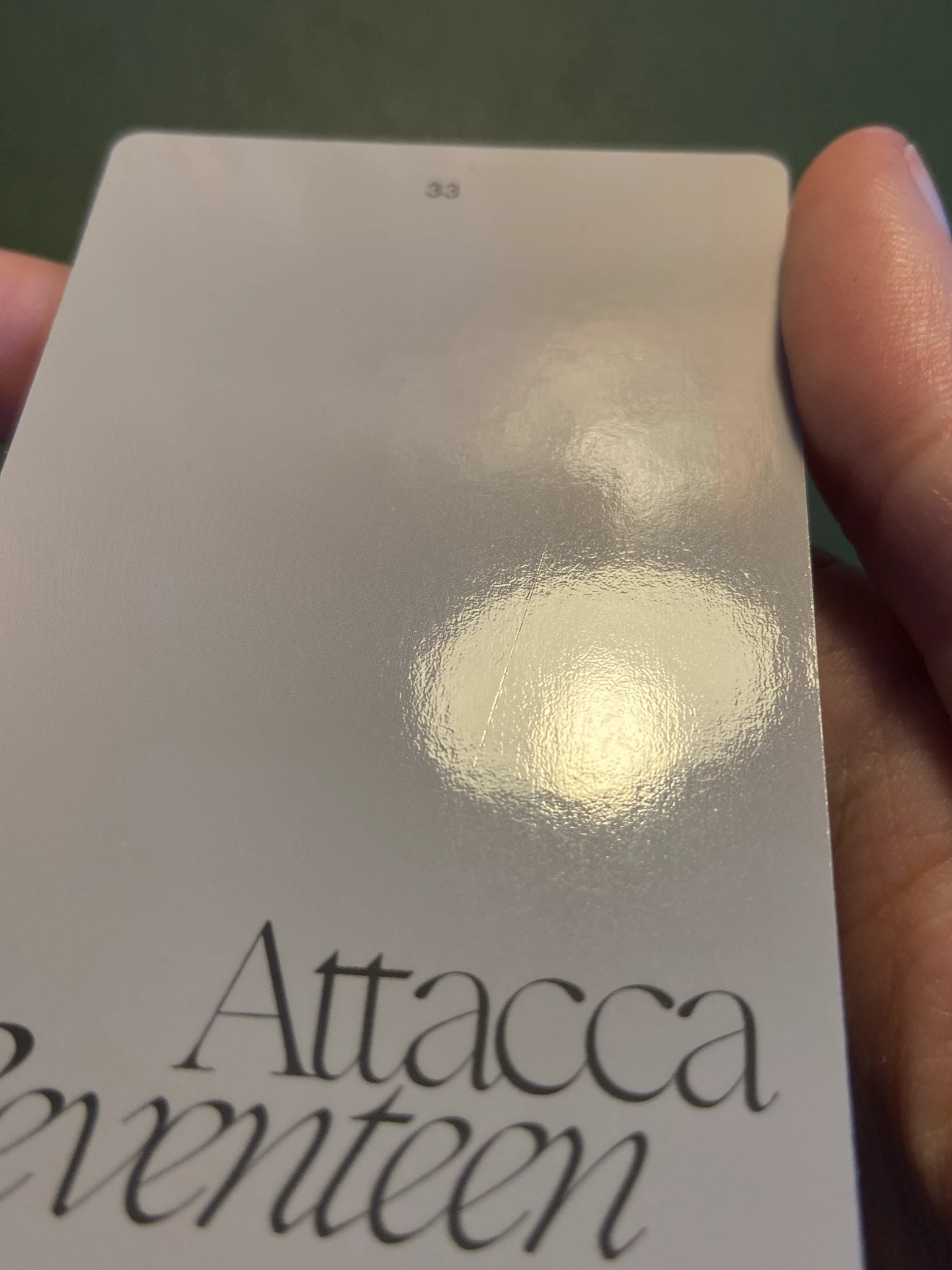 SEVENTEEN Jun SEVENTEEN - Jun - Attacca Album album photocard random photocard listing photo 3