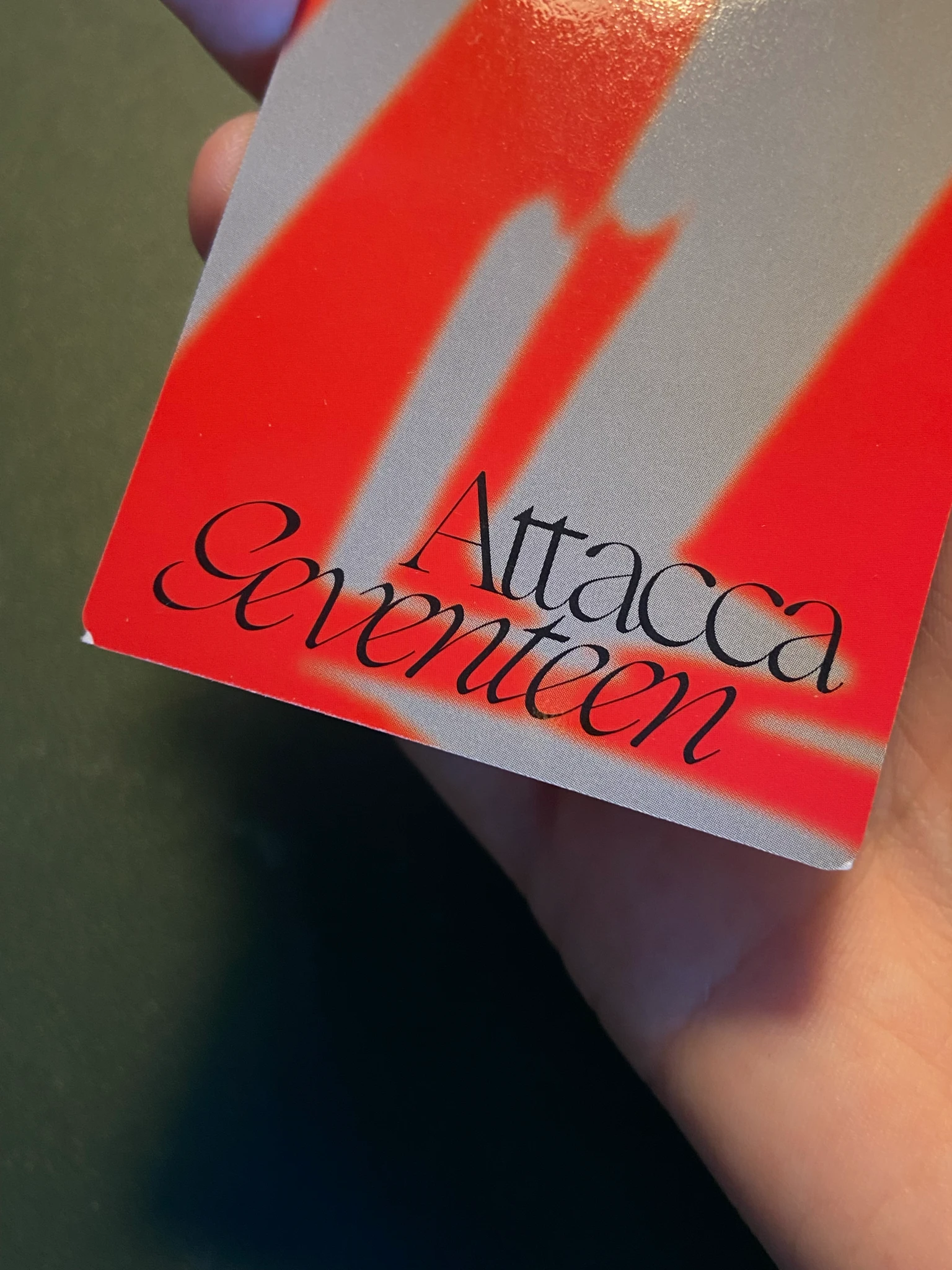 SEVENTEEN Jun SEVENTEEN - Jun - Attacca Album album photocard carat version listing photo 3