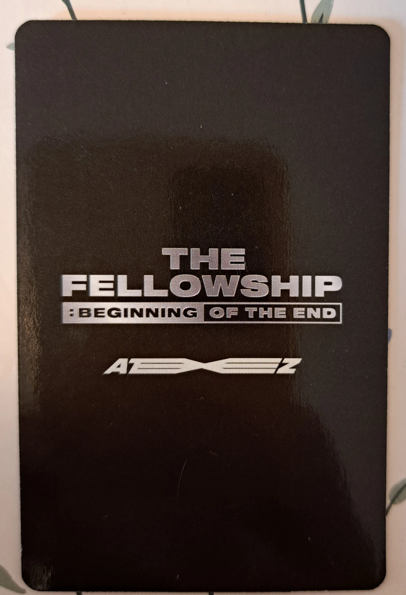 ATEEZ Yunho ATEEZ - Yunho - The Fellowship: Beginning of the End Event soundcheck photocard set listing photo 3