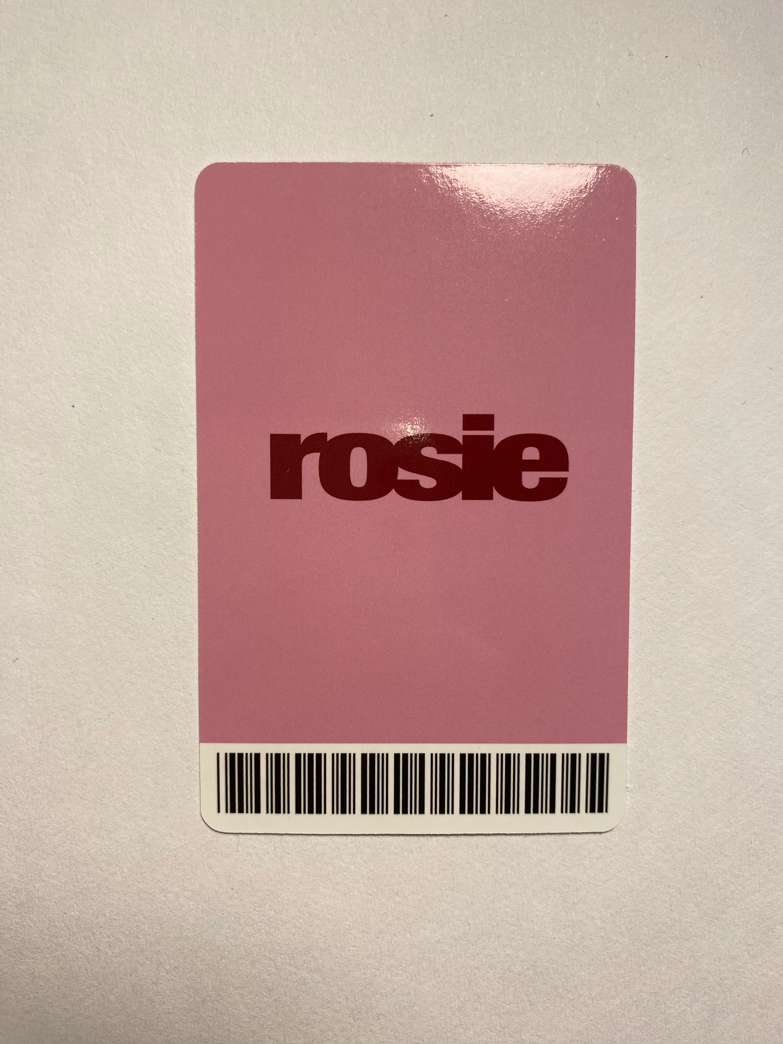 BLACKPINK Rosé BLACKPINK - Rosé - rosie (Rosé solo) Album yg select korea pre-order benefit listing photo 3