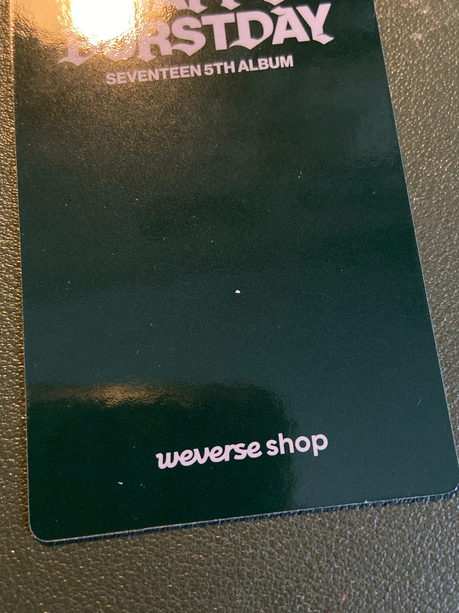 SEVENTEEN Jun SEVENTEEN - Jun - HAPPY BURSTDAY Album pre-order benefit (pob) weverse shop global (wvg) listing photo 3