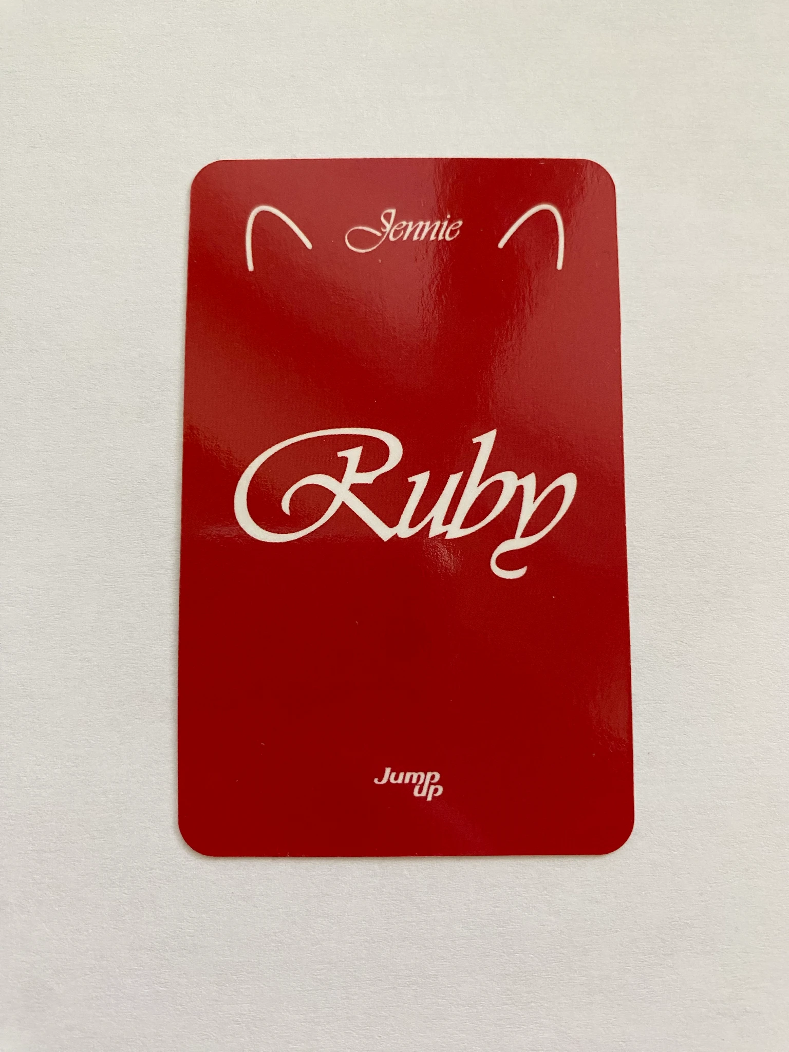 BLACKPINK Jennie BLACKPINK - Jennie - Ruby (Jennie solo) Album jump up lucky draw listing photo 3