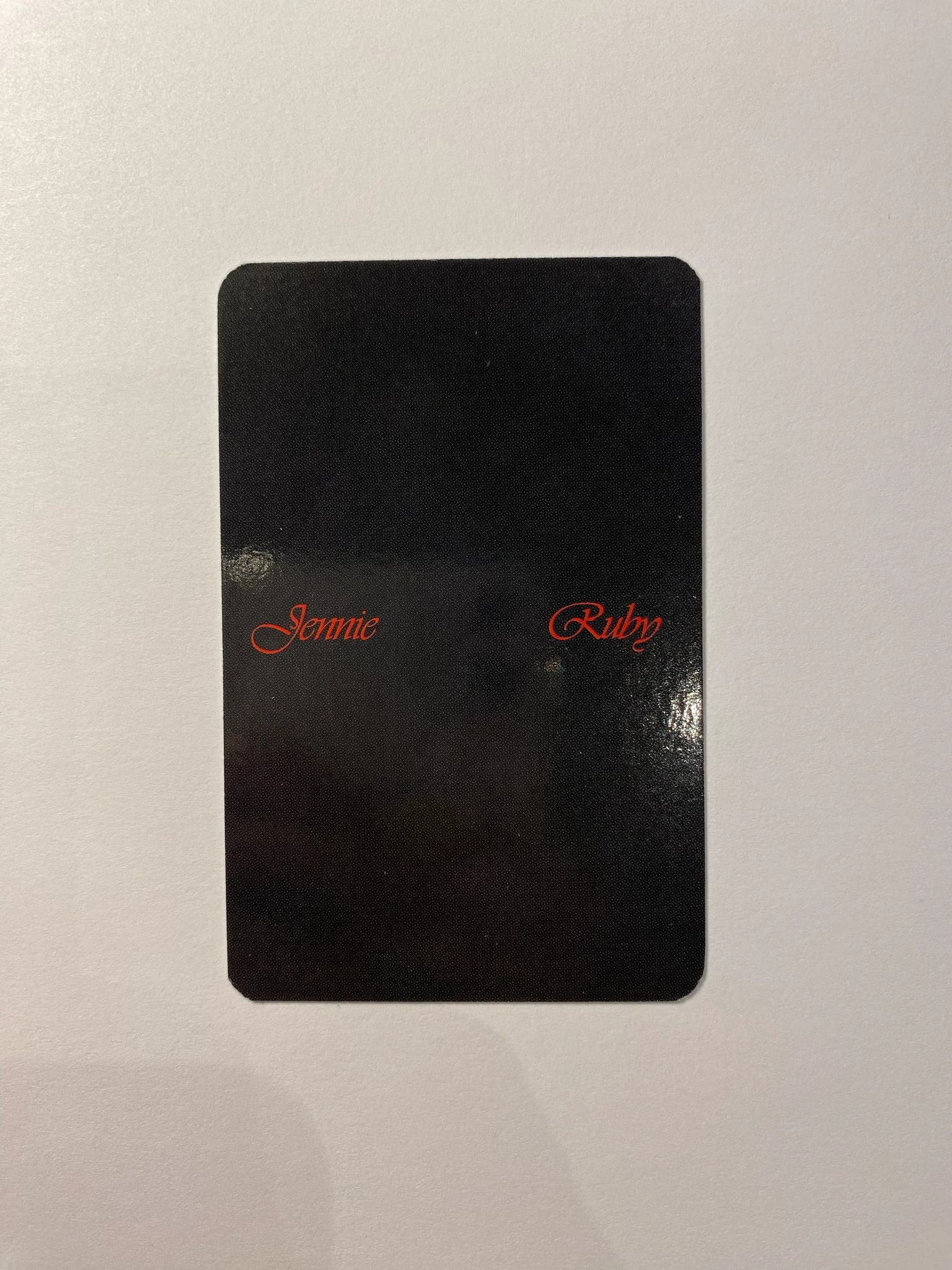 BLACKPINK Jennie BLACKPINK - Jennie - Ruby (Jennie solo) Album makestar lucky draw listing photo 3