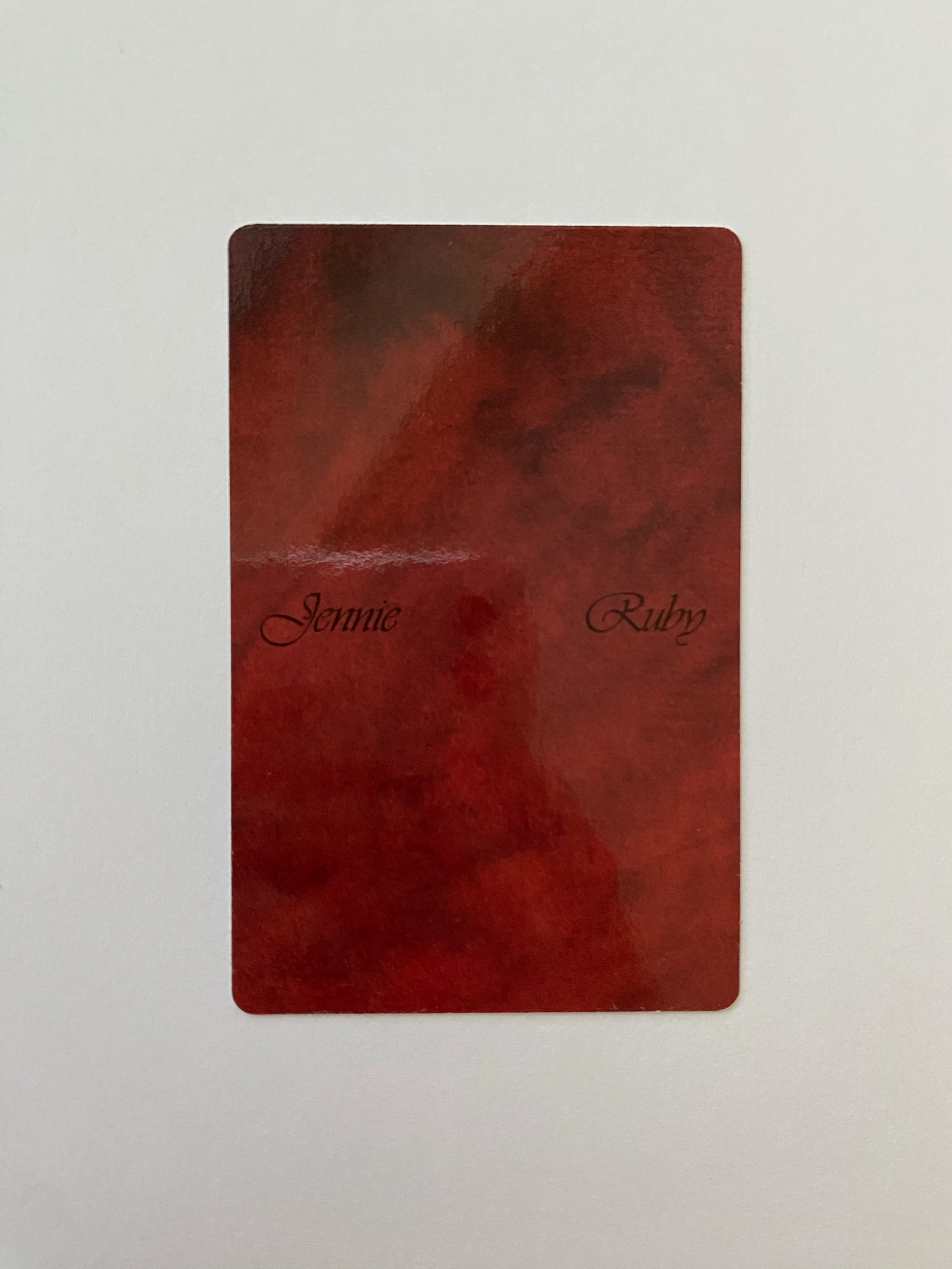 BLACKPINK Jennie BLACKPINK - Jennie - Ruby (Jennie solo) Album jane version listing photo 3