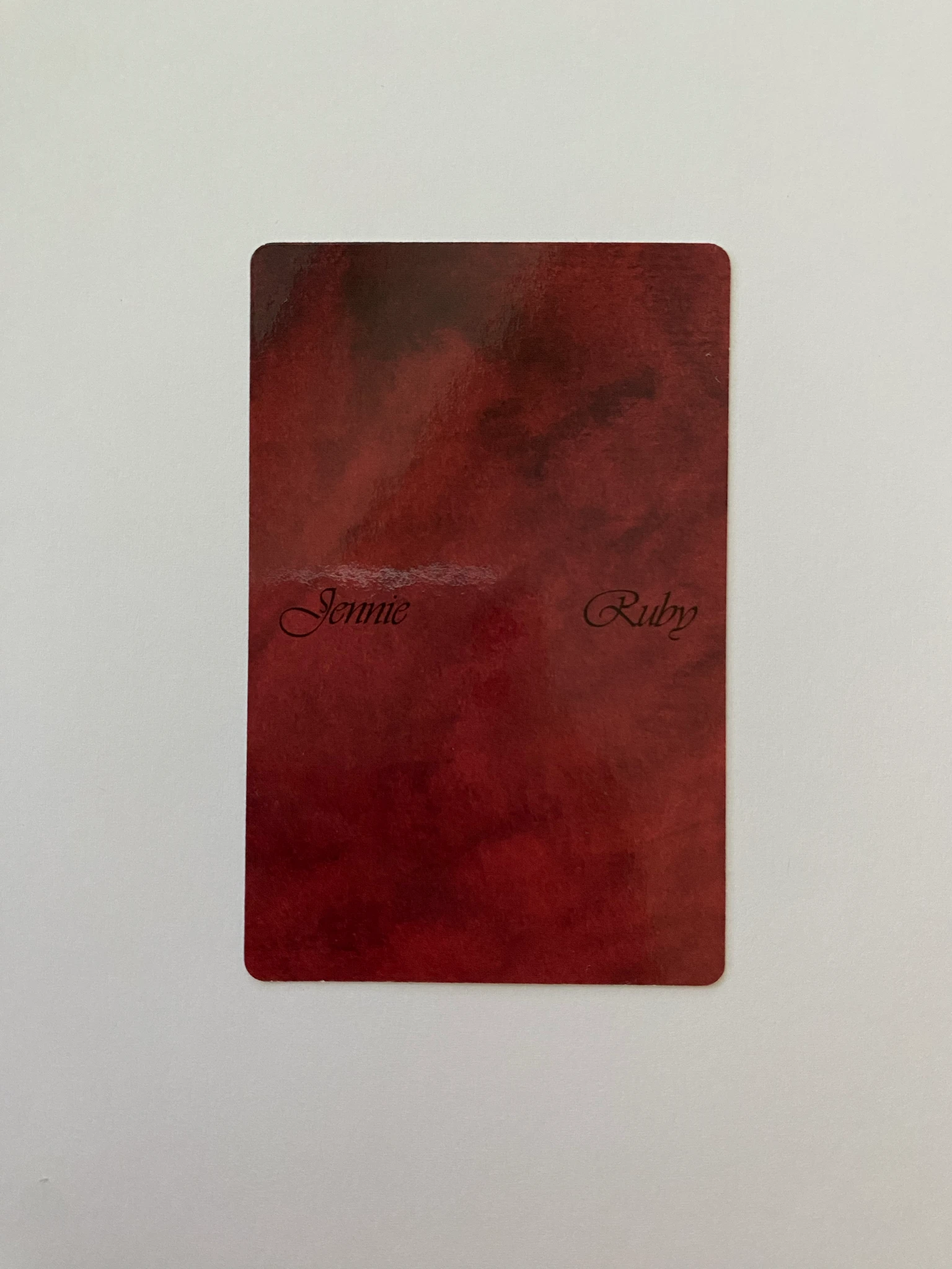BLACKPINK Jennie BLACKPINK - Jennie - Ruby (Jennie solo) Album jane version listing photo 3