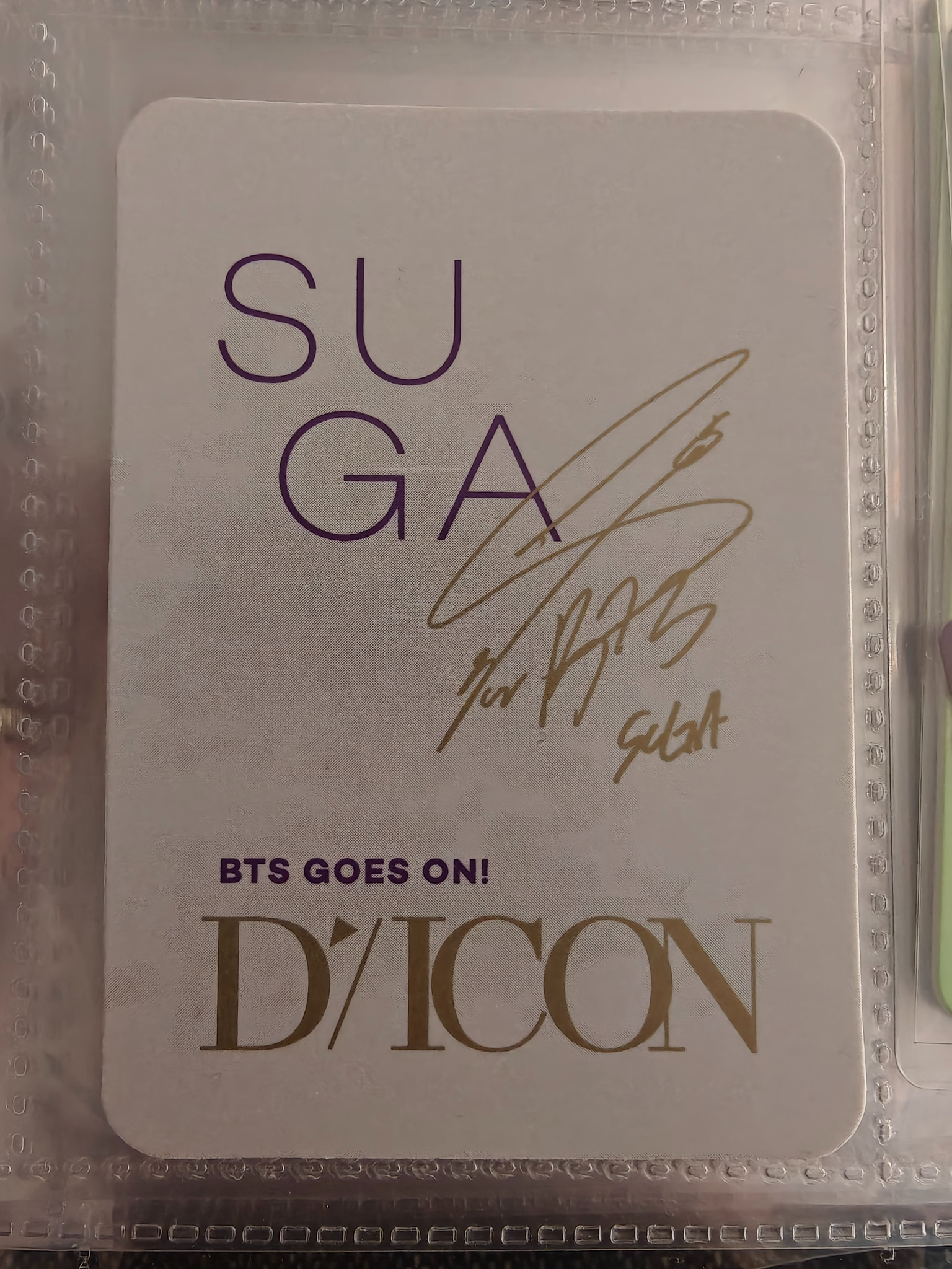 BTS SUGA BTS - SUGA - D’ICON Vol. 10 Other dicon BTS Goes On listing photo 3
