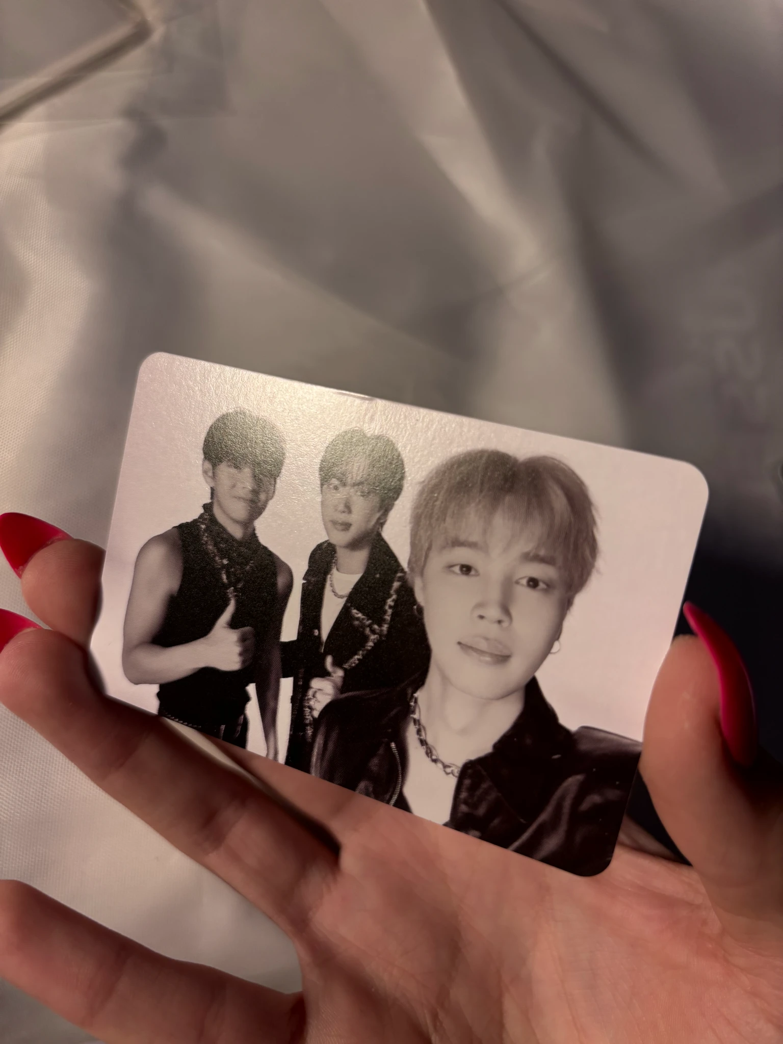 BTS BTS - V & Jimin & Jin - Arirang Album weverse album version album photocard photocard set listing photo 3