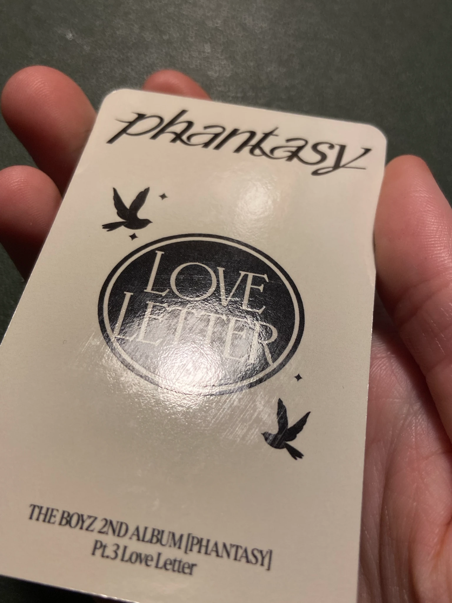 THE BOYZ Eric THE BOYZ - Eric - Phantasy Pt. 3: Love Letter Album send version listing photo 3