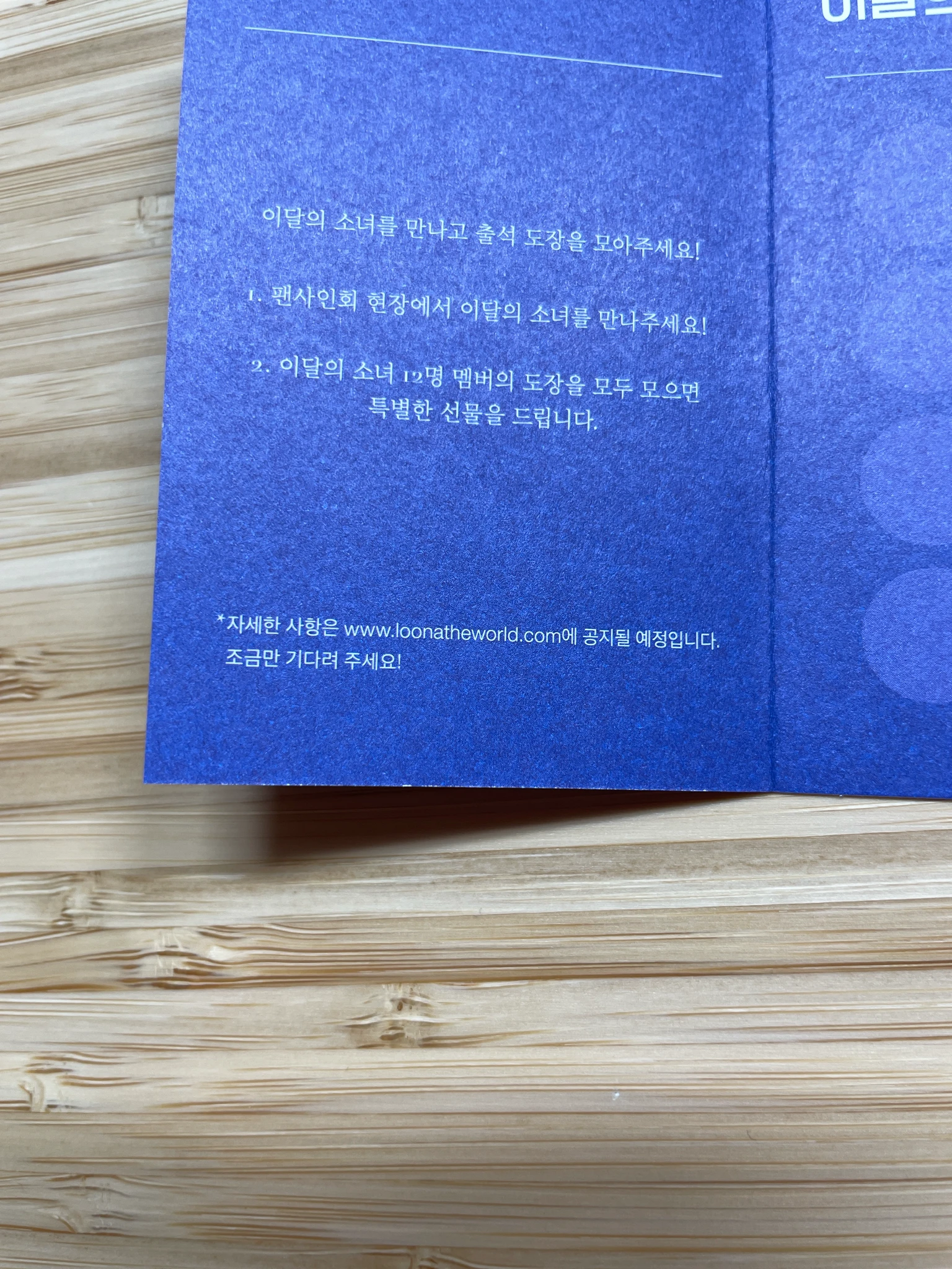 LOONA JinSoul LOONA - Jinsoul - JinSoul Album attendance card first press only loona loona solo jinsoul album photocard listing photo 3