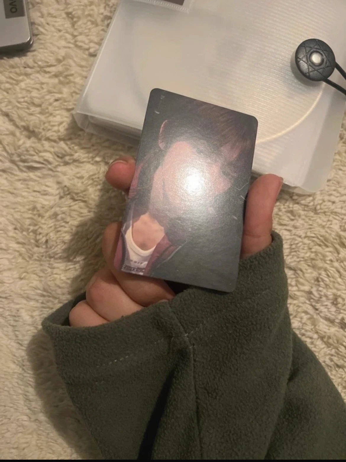 CORTIS Juhoon CORTIS - Juhoon - GREENGREEN Album lucky draw (LD) round 2 makestar listing photo 3