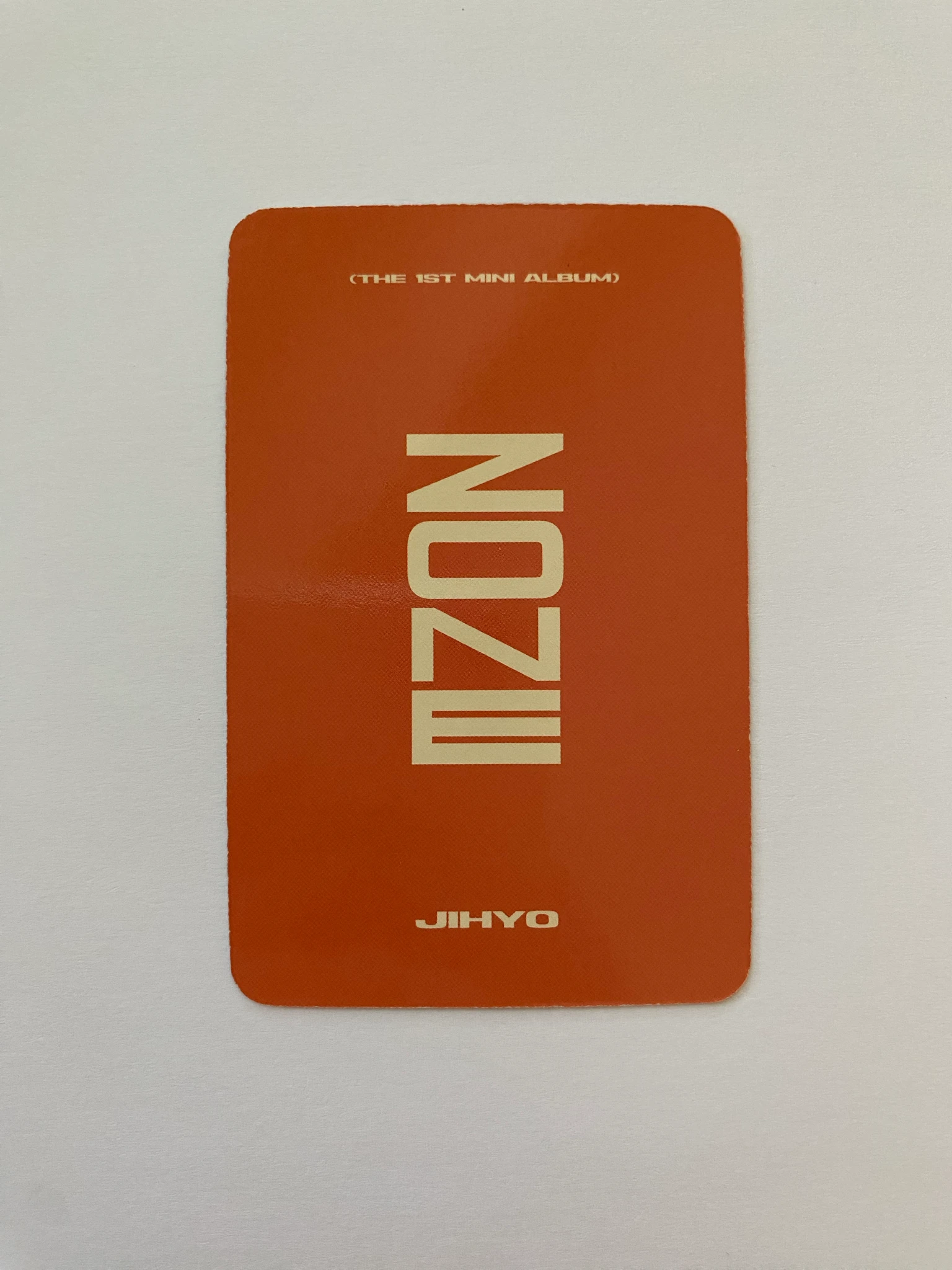 TWICE Jihyo TWICE - Jihyo - ZONE Album soundwave pob (pre-order benefit) digipack version listing photo 3
