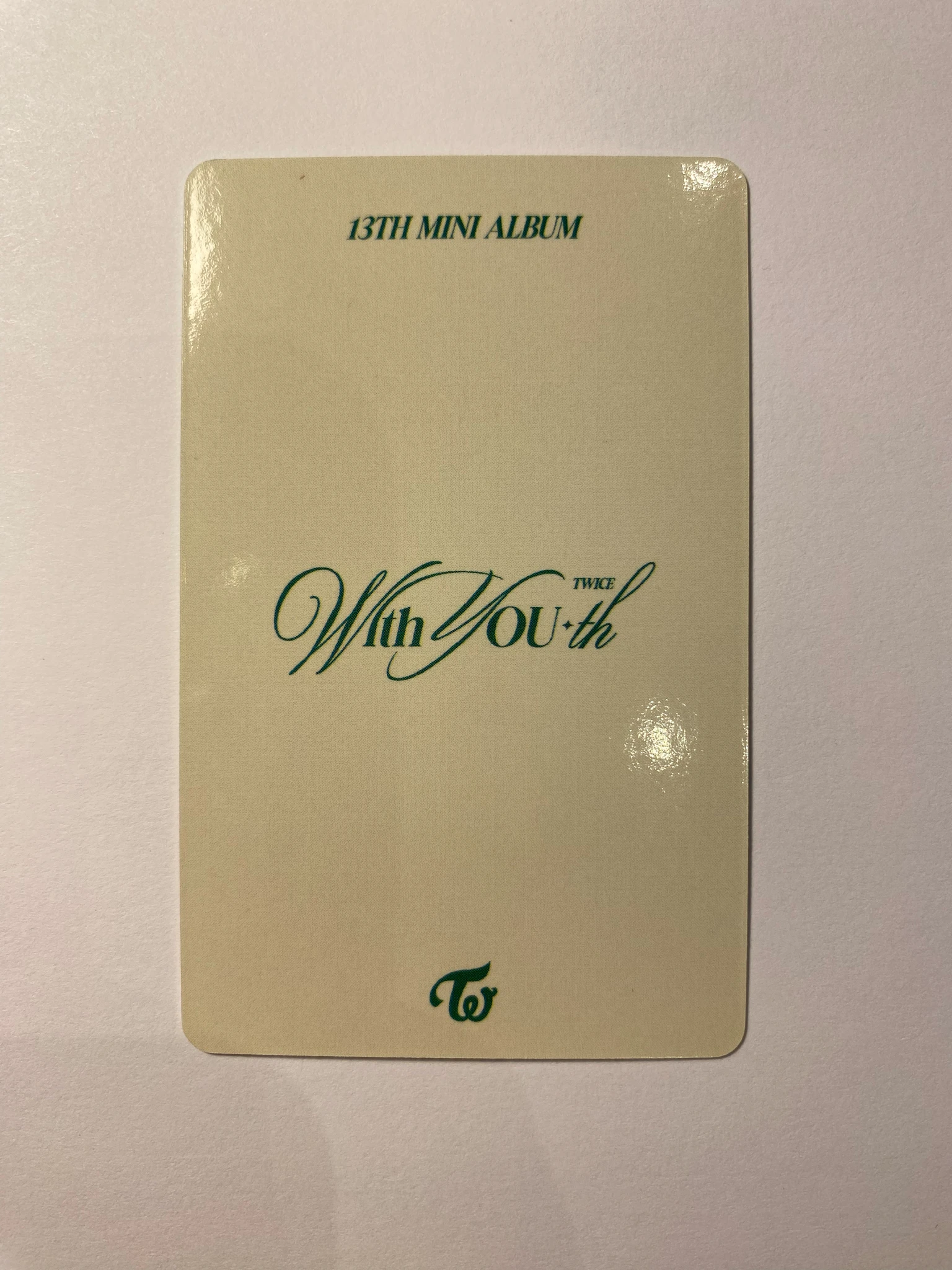 TWICE Jihyo TWICE-Jihyo-Album-with you-th listing photo 3