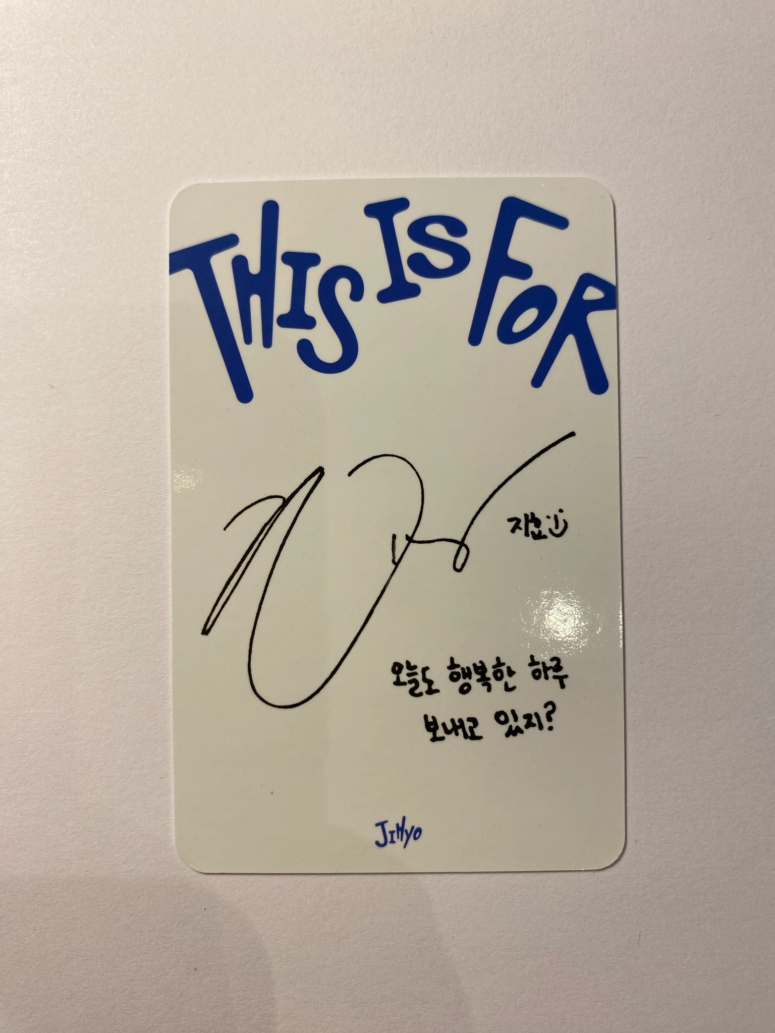 TWICE Jihyo TWICE-Jihyo-Album-this is for listing photo 3