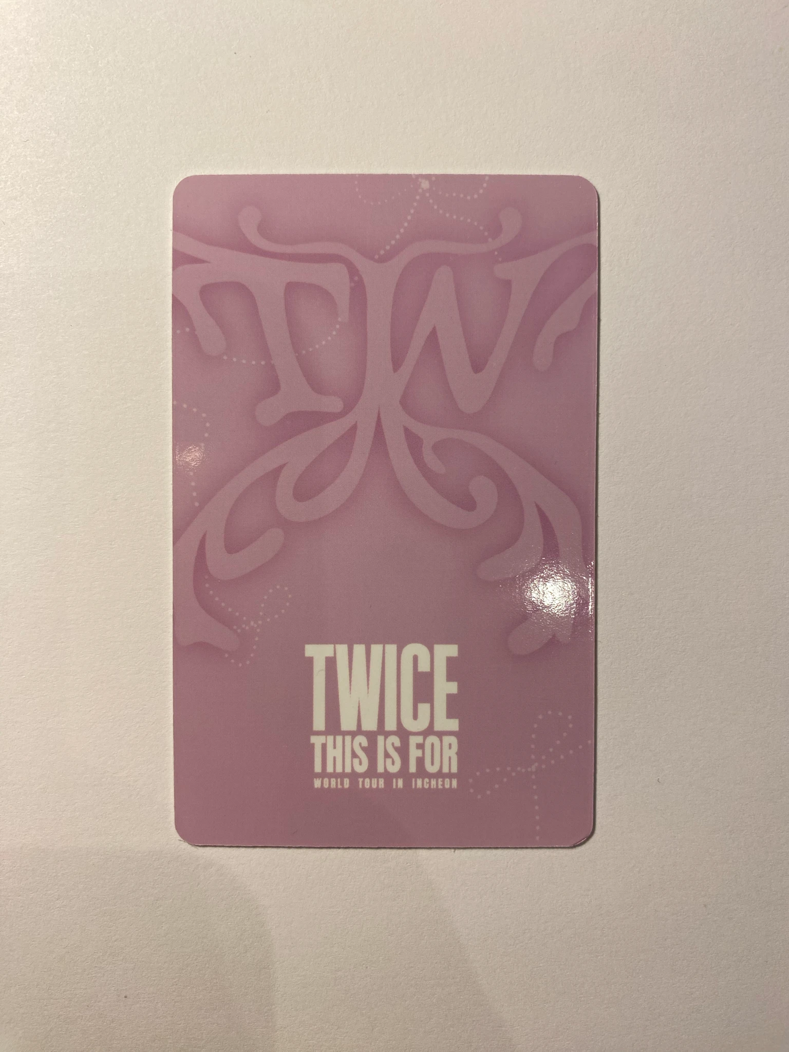 TWICE Jihyo TWICE - Jihyo - THIS IS FOR World Tour Event purchase benefit online 40k won benefit listing photo 3