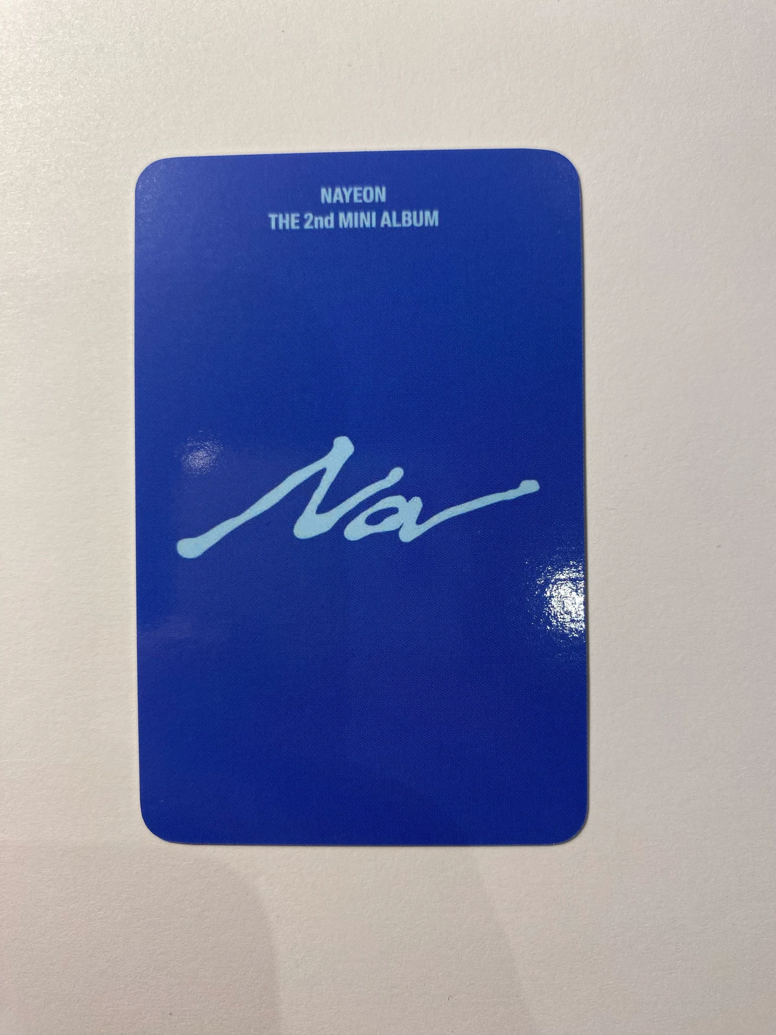 TWICE Nayeon TWICE - Nayeon - Na Album withmuu pob (pre-order benefit) regular version listing photo 3