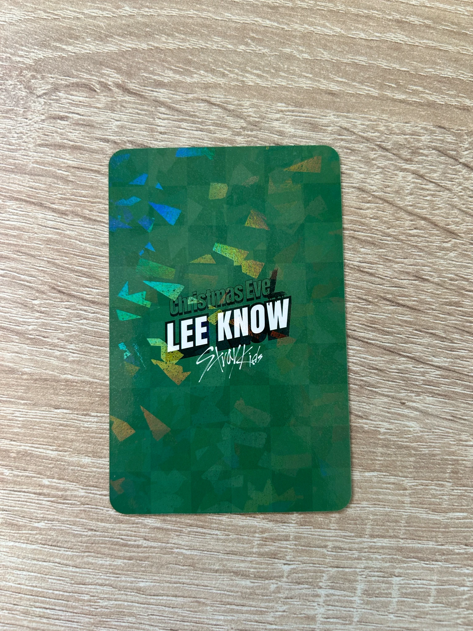 Stray Kids Lee Know Stray Kids - Lee Know - Christmas EveL Album album photocard glitter ver. glitter listing photo 3
