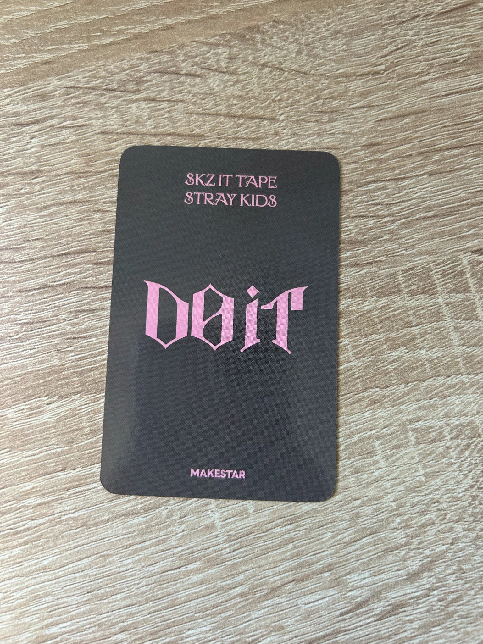 Stray Kids Felix Stray Kids - Felix - Do It Album pre-order benefit (pob) makestar holographic (hologram) listing photo 3