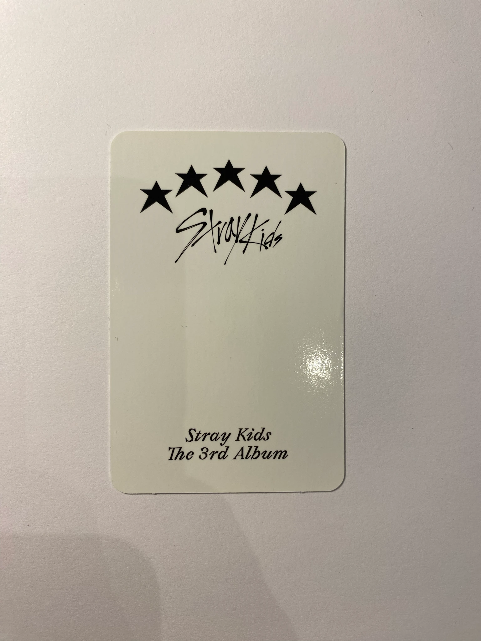 Stray Kids Hyunjin Stray Kids - Hyunjin - 5-STAR Album soundwave pob (pre-order benefit) listing photo 3
