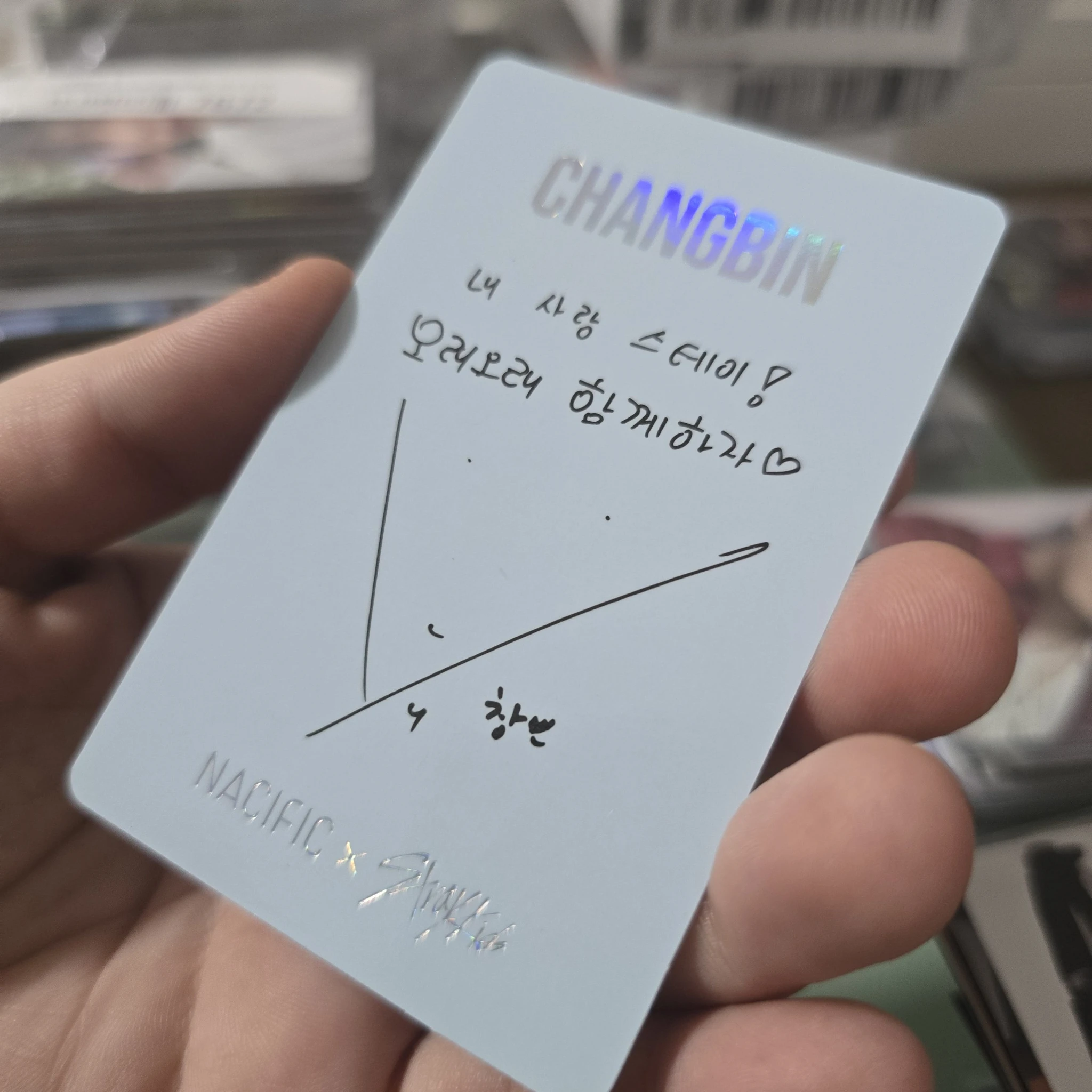 Stray Kids Changbin Stray Kids - Changbin - NACIFIC x Stray Kids Other brand collaboration nacific photocard set round 14 item set listing photo 3