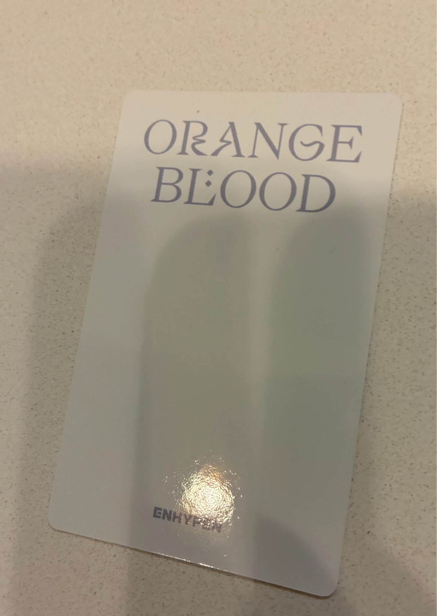 ENHYPEN Ni-ki ENHYPEN - Ni-ki - ORANGE BLOOD Album purchase benefit target exclusive EU exclusive listing photo 3