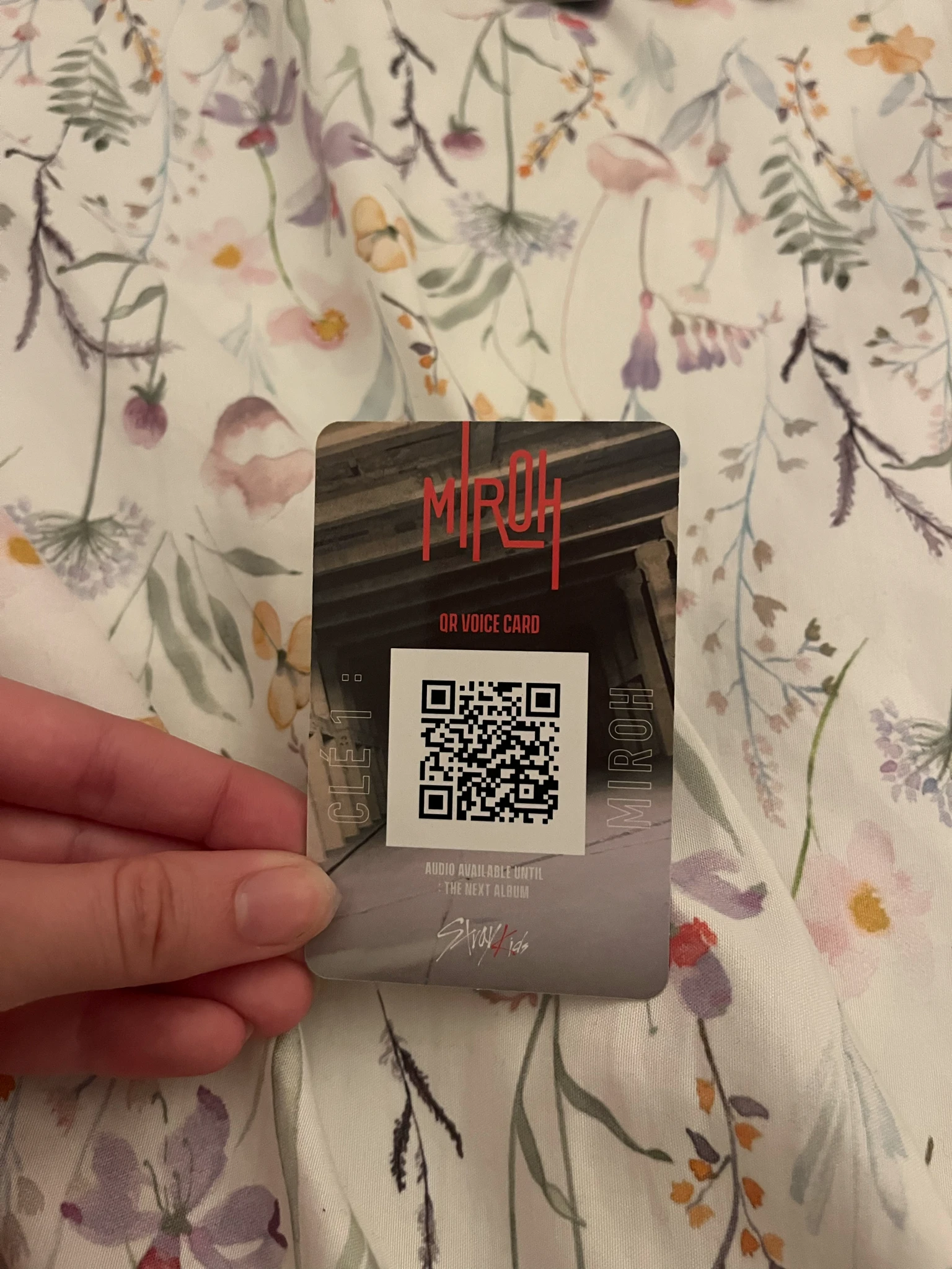 Stray Kids I.N Stray Kids - I.N - Clé 1: Miroh Album album photocard Logo Ver. listing photo 3