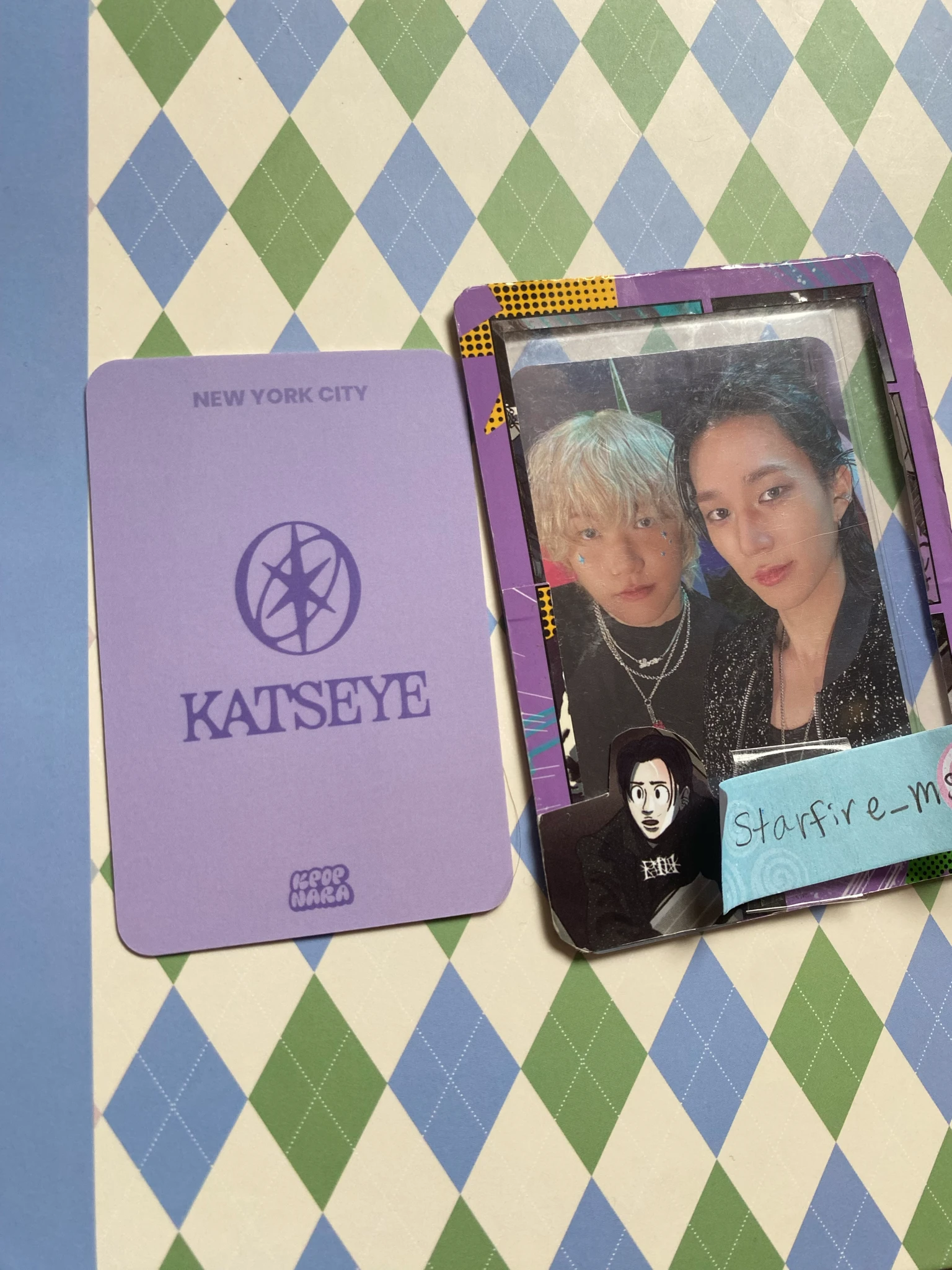 KATSEYE Lara KATSEYE - Lara - THE BEAUTIFUL CHAOS TOUR Event kpop nara lucky draw (LD) new york listing photo 3