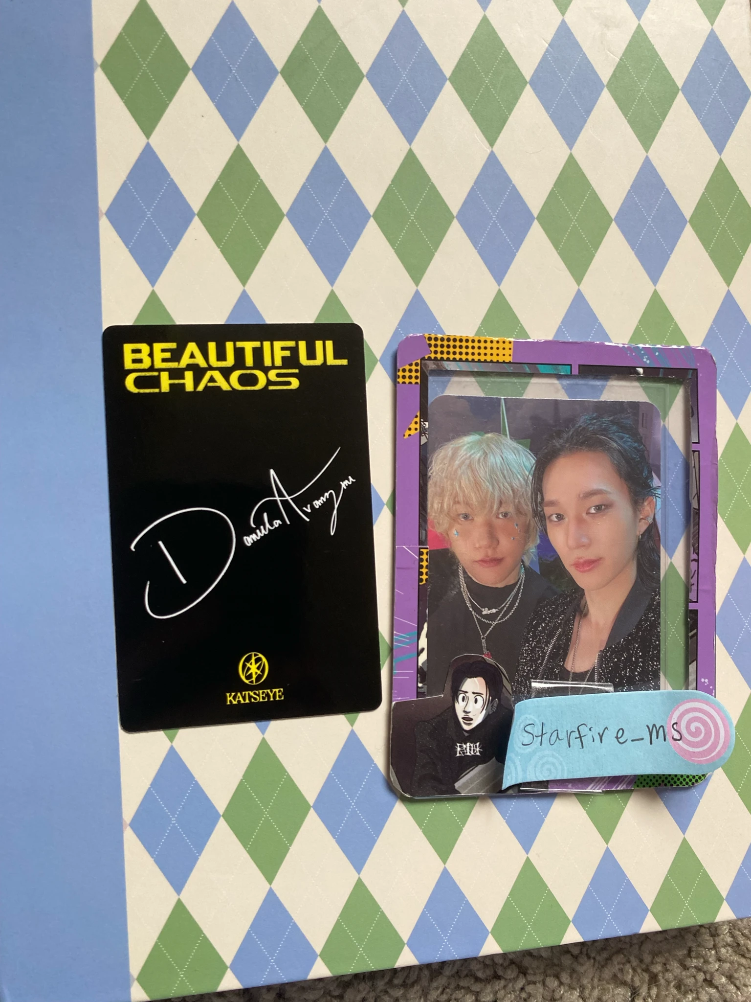 KATSEYE Daniela KATSEYE - Daniela - BEAUTIFUL CHAOS Album album photocard chaotic version listing photo 3