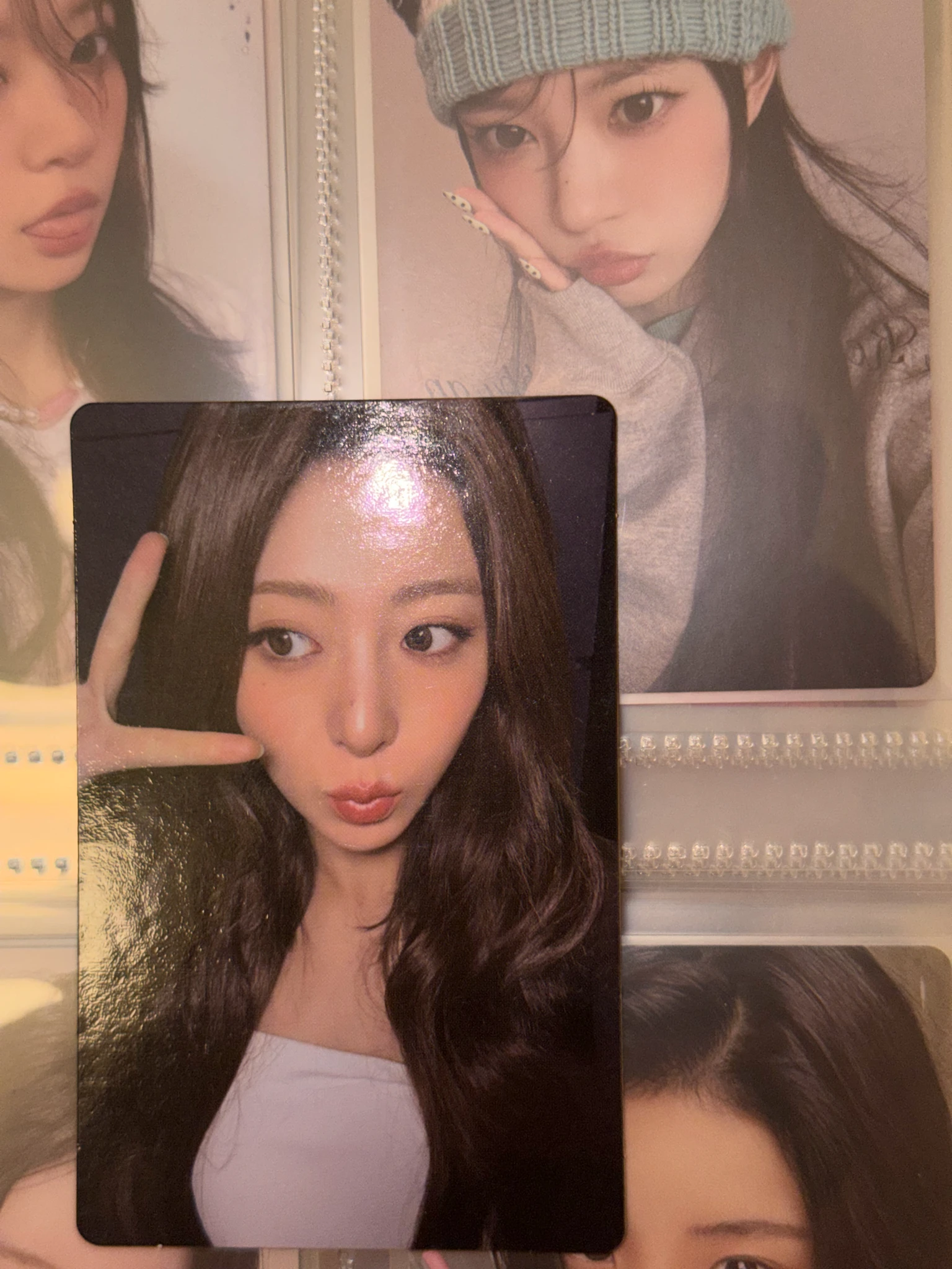 LE SSERAFIM Huh Yunjin LE SSERAFIM - Huh Yunjin - SPAGHETTI Album m2u fansign listing photo 3