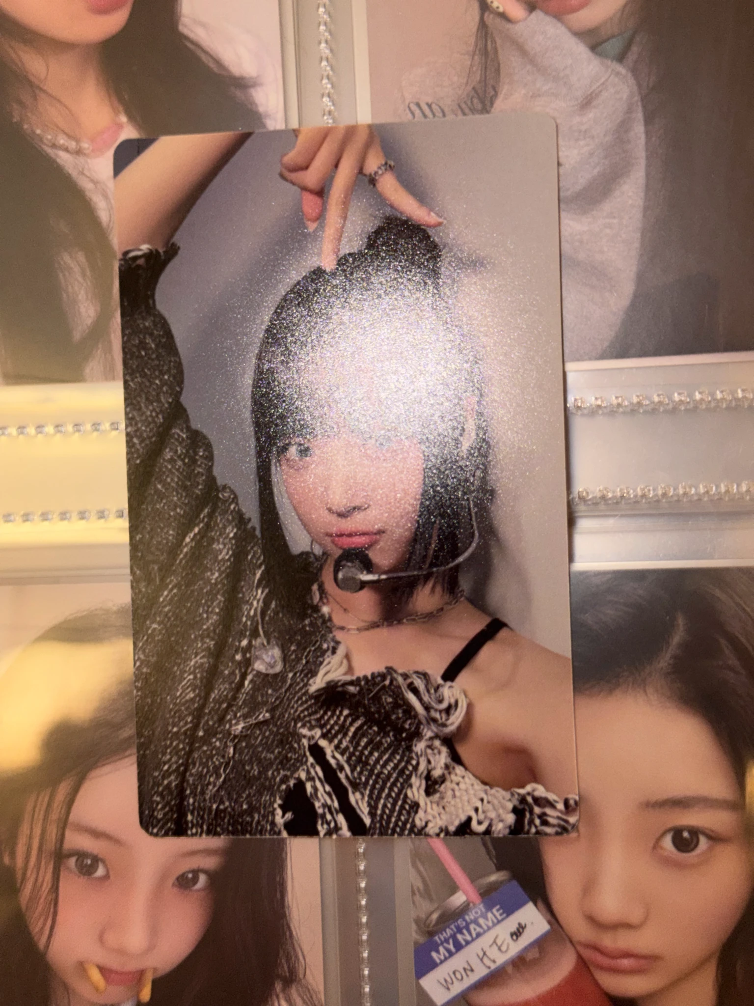 LE SSERAFIM Hong Eunchae LE SSERAFIM - Hong Eunchae - UNFORGIVEN Album powerstation round 1 lucky draw listing photo 3