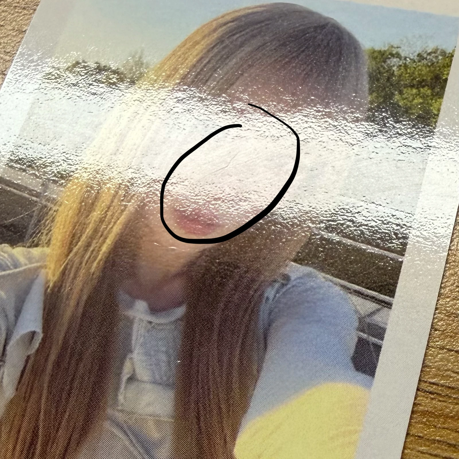 tripleS Yooyeon tripleS - Yooyeon - LOVE&POP pt.1 Album apple music pob (pre-order benefit) polaroid listing photo 3