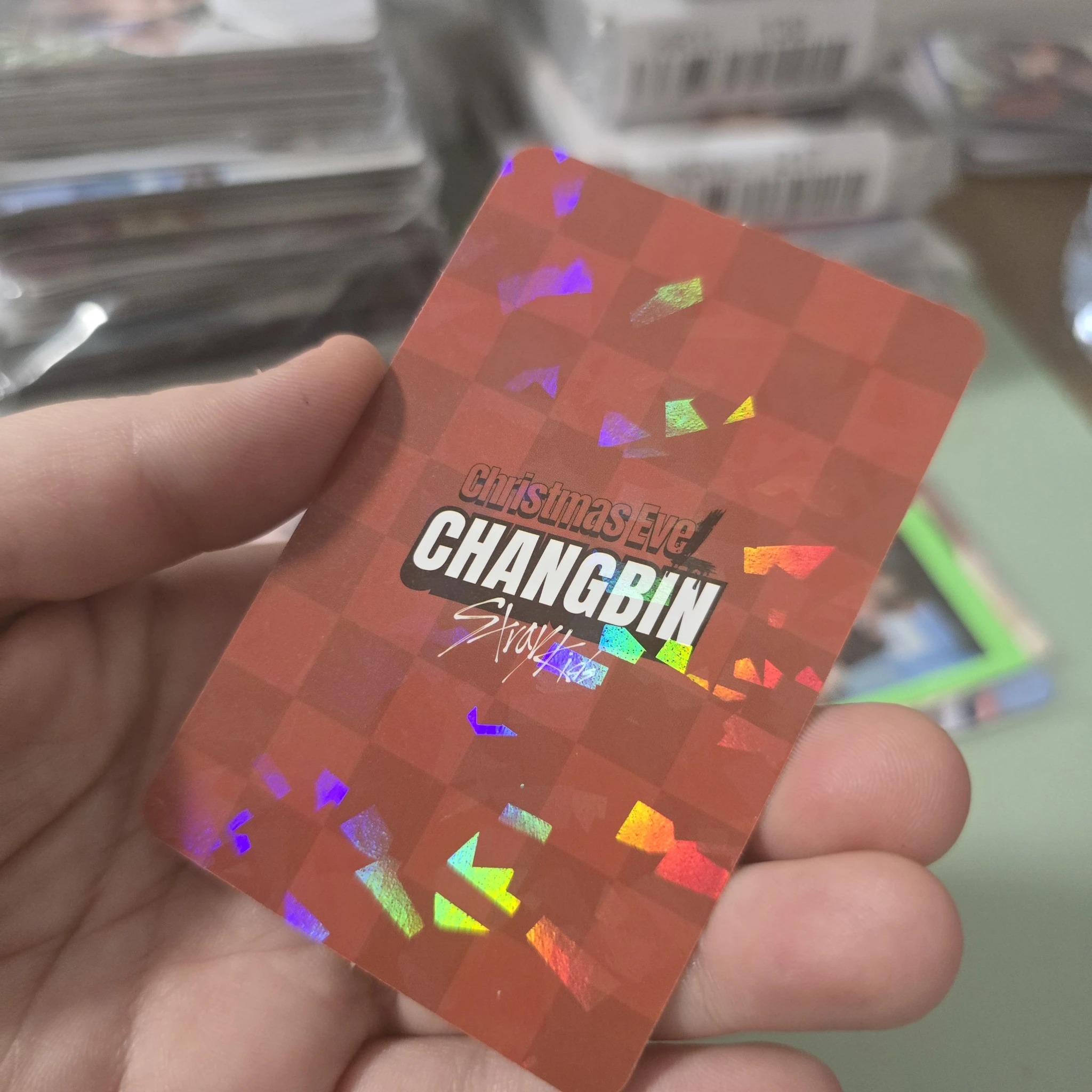Stray Kids Changbin Stray Kids - Changbin - Christmas EveL Album album photocard glitter ver. glitter listing photo 3