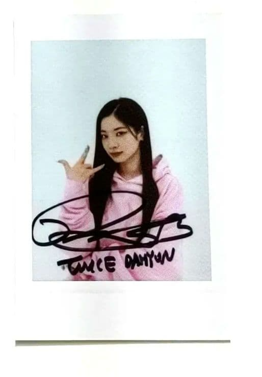 TWICE Dahyun TWICE - STRATEGY Album starriver round 2 pre-order benefit (pob) polaroid listing photo 3