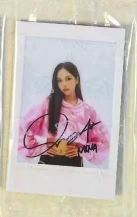 TWICE Mina TWICE - STRATEGY Album starriver round 2 pre-order benefit (pob) polaroid listing photo 3