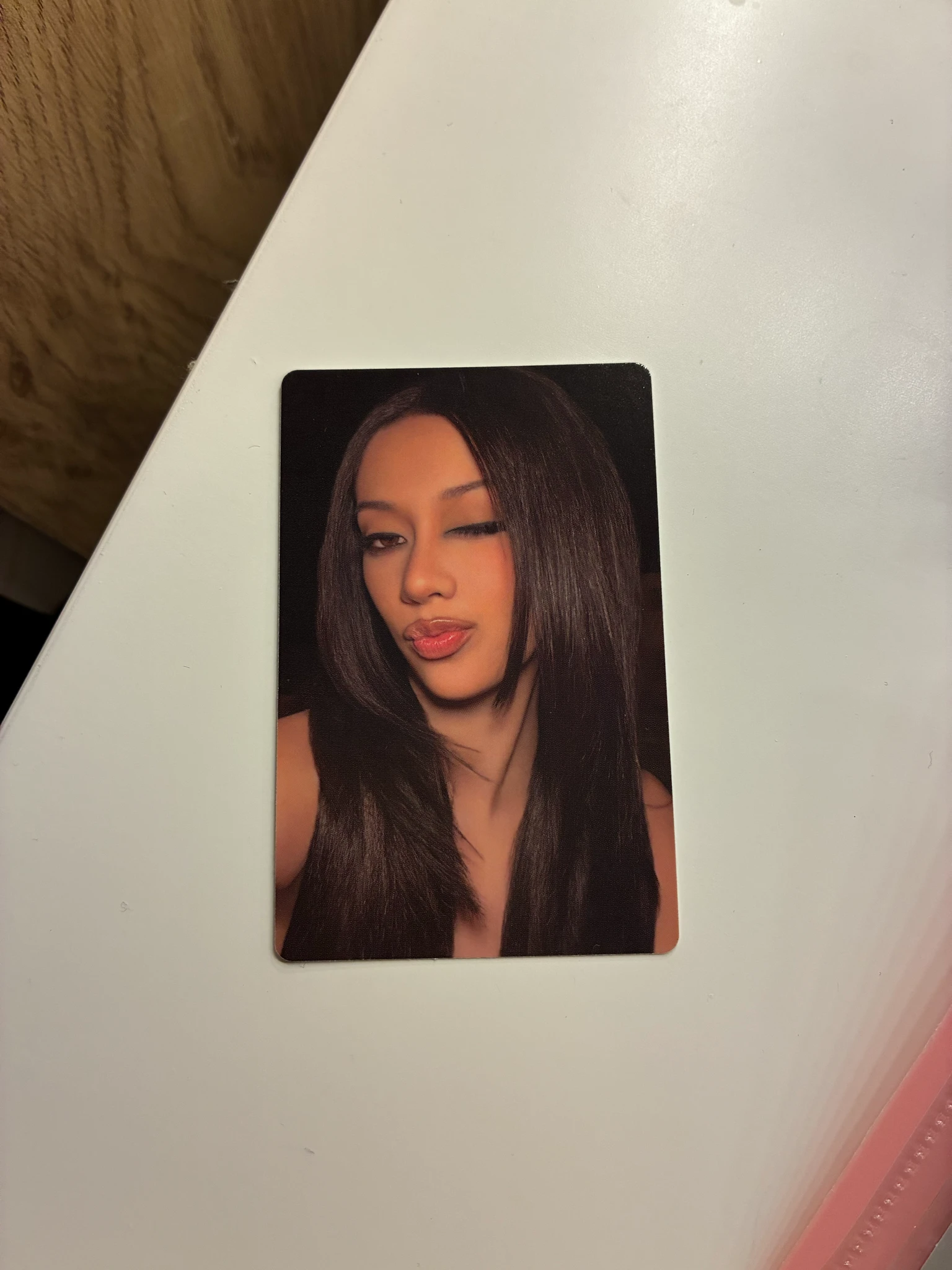 KATSEYE Megan KATSEYE - Megan - WILD Album soundwave pob (pre-order benefit) round 2 album photocard member version listing photo 3