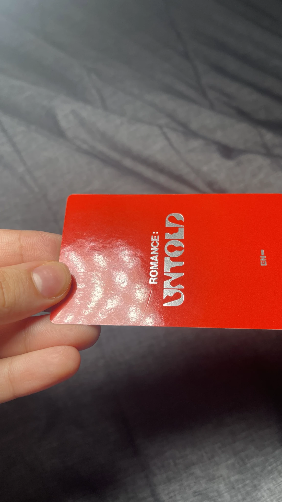 ENHYPEN Sunoo ENHYPEN - Sunoo - ROMANCE: UNTOLD Album album photocard inceptio version listing photo 3