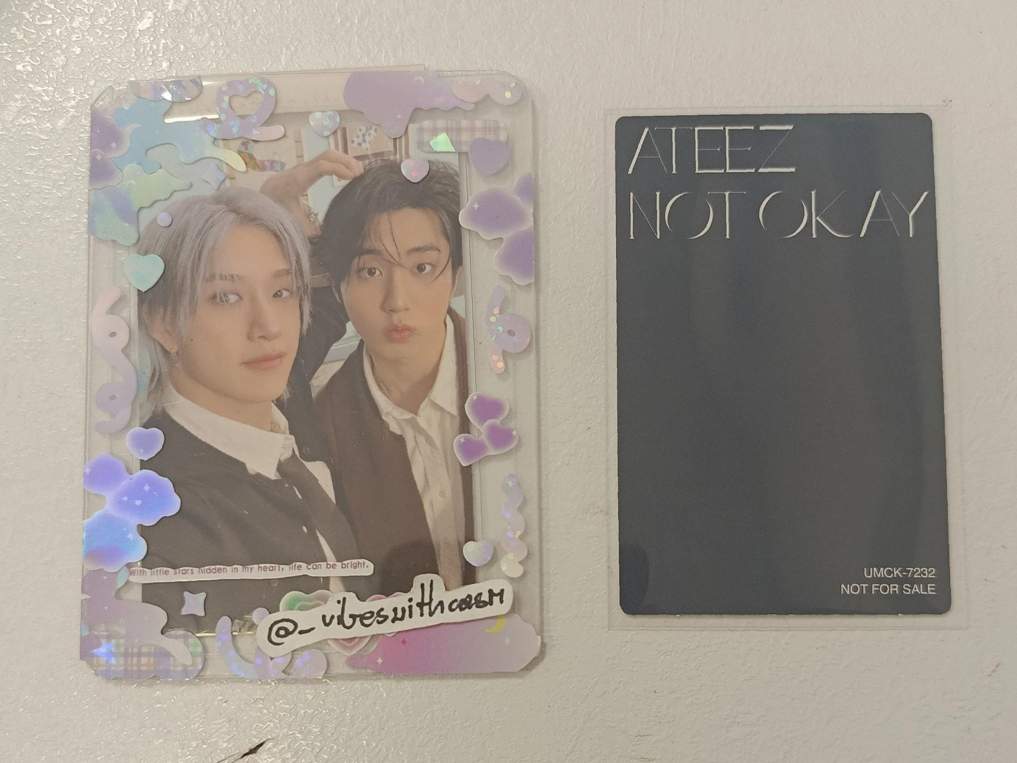 ATEEZ Yeosang ATEEZ - Yeosang - NOT OKAY Album D version first press only listing photo 3