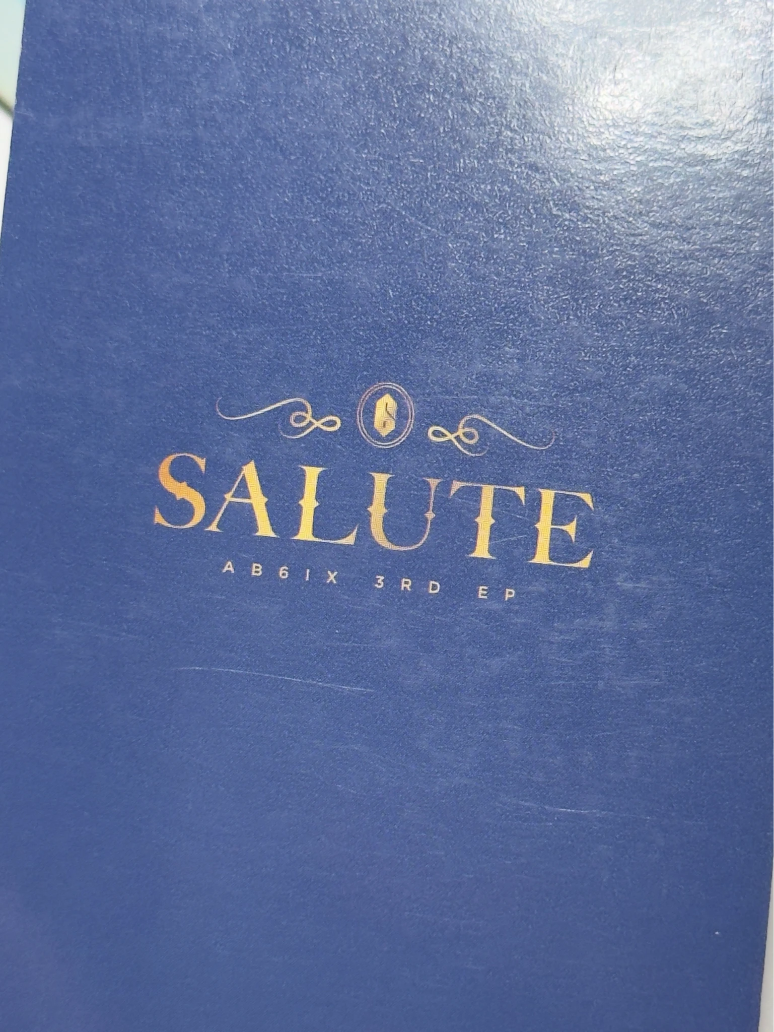 AB6IX Woojin AB6IX - Woojin - SALUTE Album pob (pre-order benefit) musickorea (music korea) listing photo 3