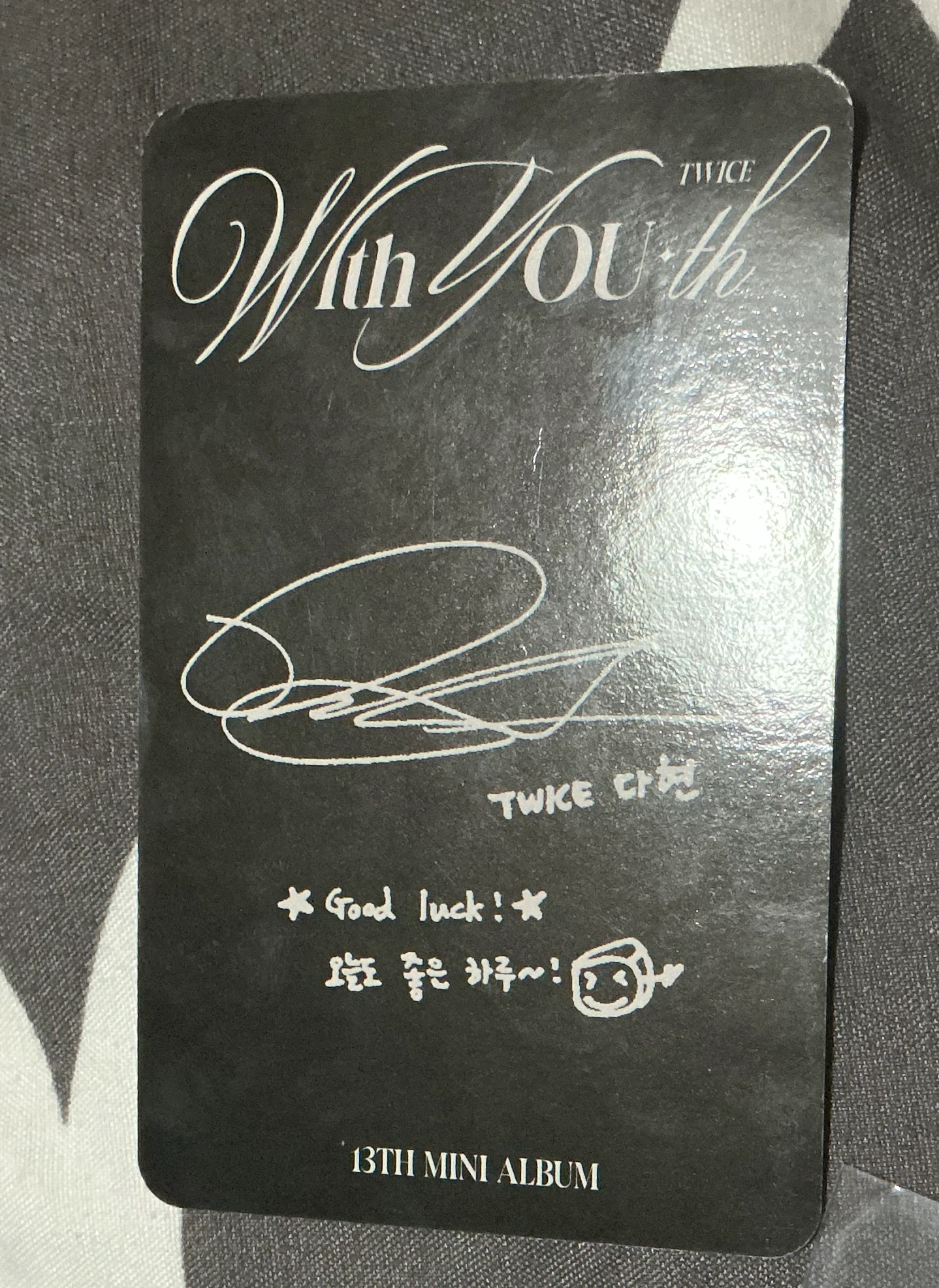 TWICE Dahyun TWICE-Dahyun-Album-with you-th listing photo 3