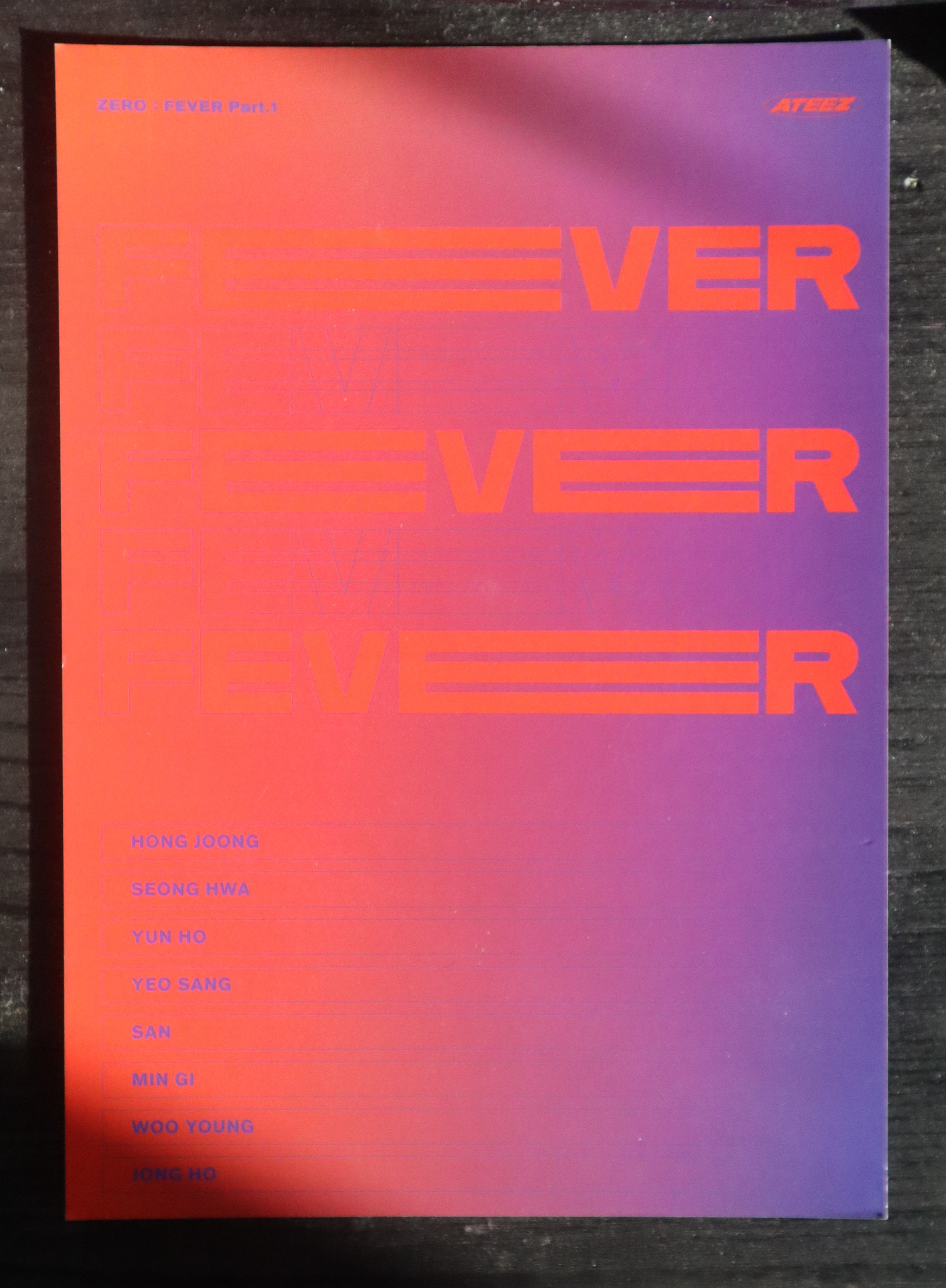 ATEEZ ATEEZ - ZERO : FEVER Part.1 Album Platform Thanxx ver. image card album photocard listing photo 4