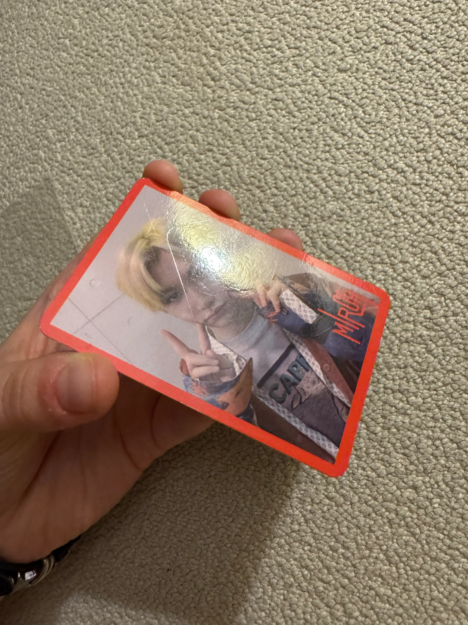 Stray Kids Felix Stray Kids - Felix - Clé 1: Miroh Album album photocard red border ver. listing photo 4