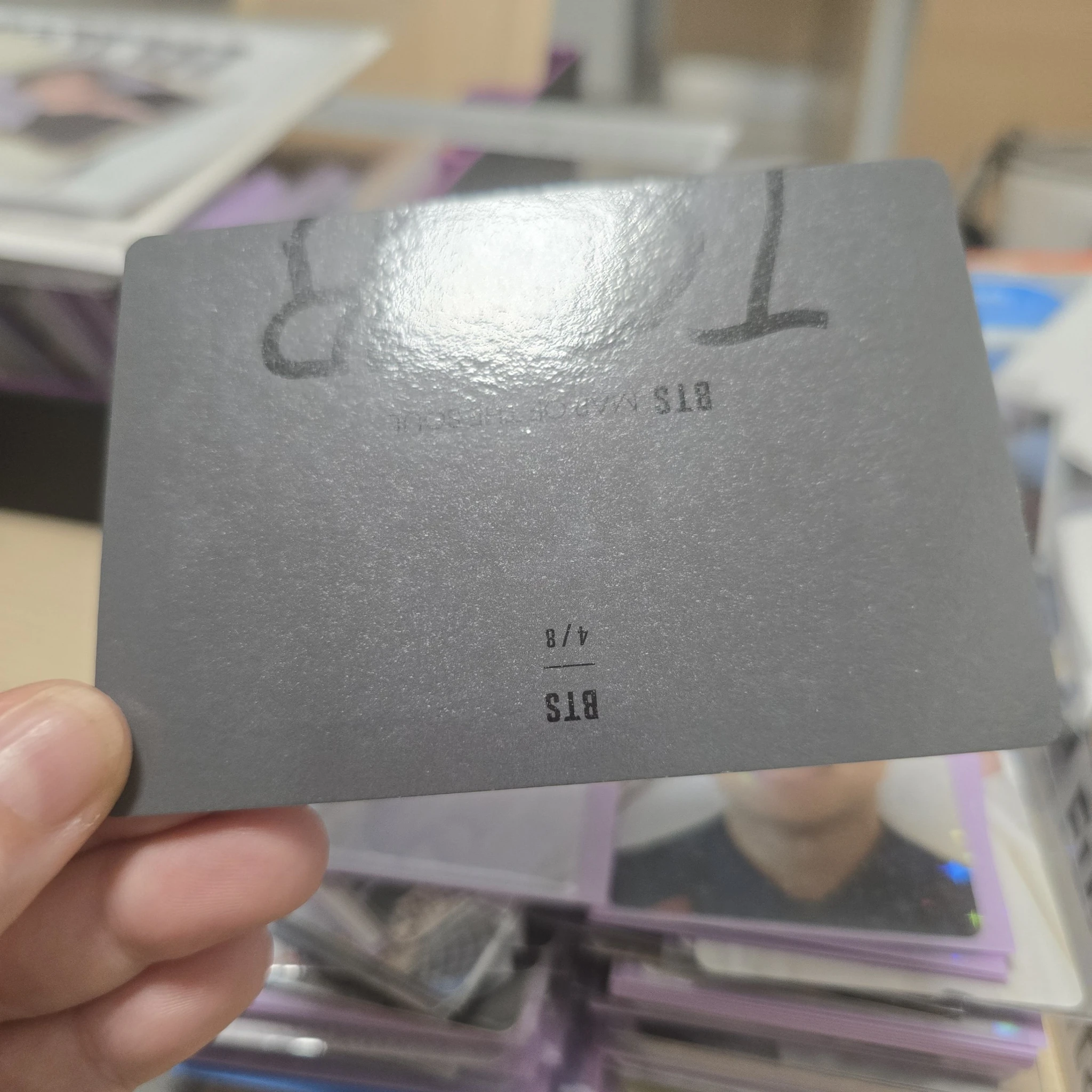 BTS BTS - Map Of The Soul Tour Event mini photocard listing photo 4