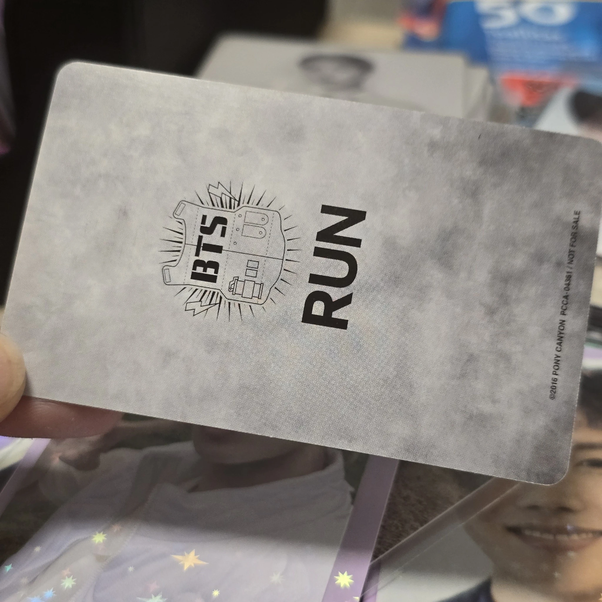 BTS BTS - RUN Album album photocard regular ver. first press only listing photo 4