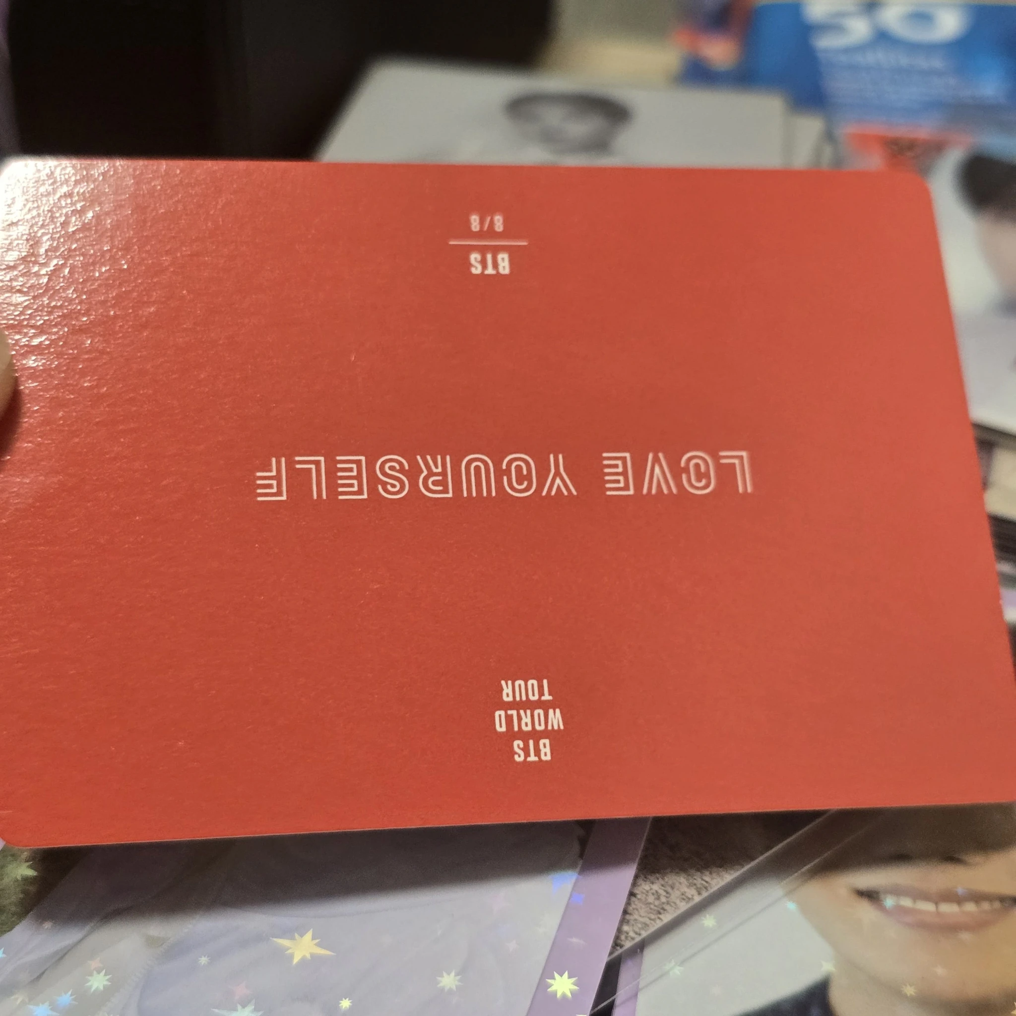 BTS BTS - SUGA & j-hope & Jimin - Love Yourself World Tour Event mini photocard japan listing photo 4