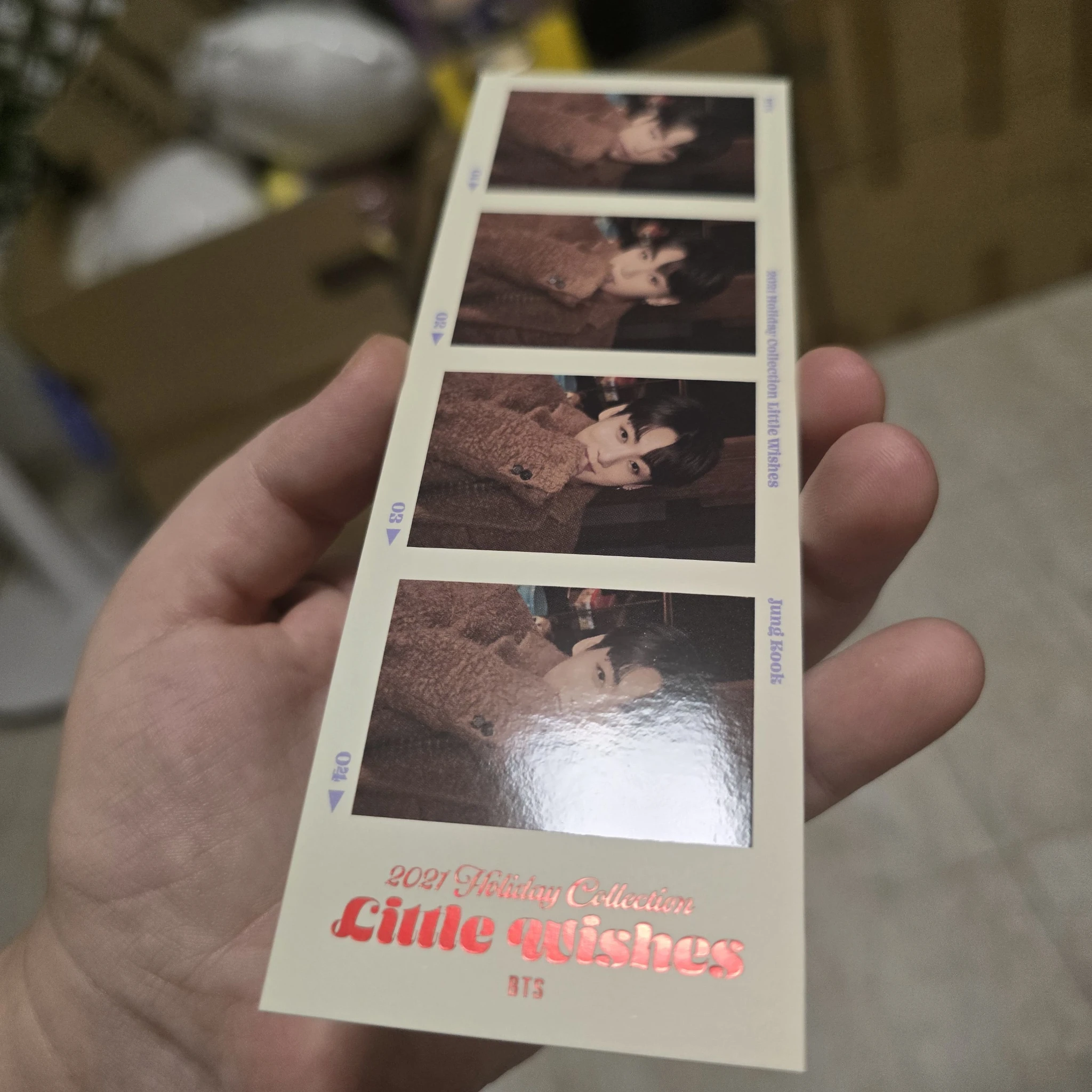 BTS Jungkook BTS - Jungkook - Little Wishes Other film strip listing photo 4