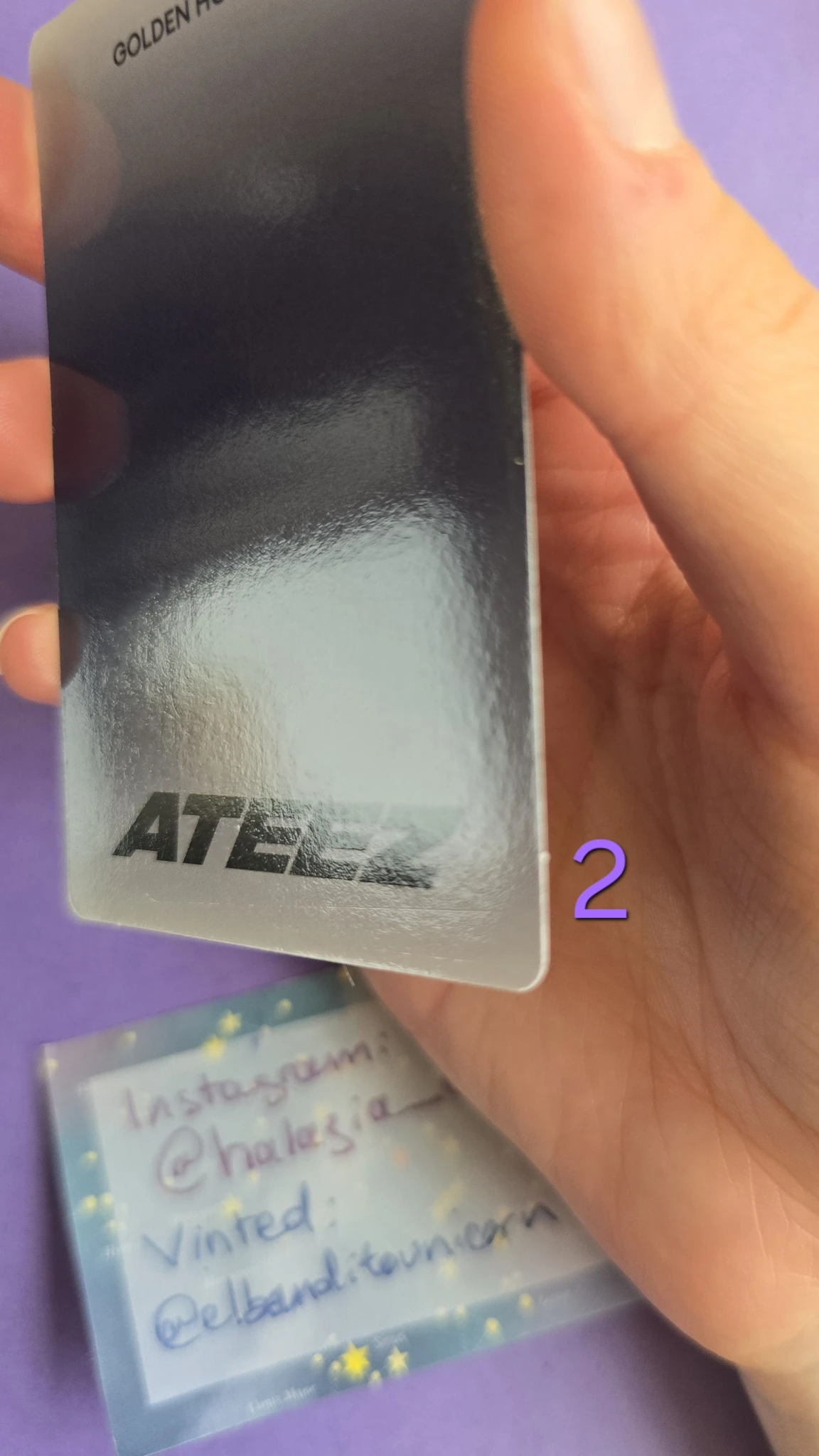 ATEEZ Mingi ATEEZ - Mingi - Golden Hour : Part.4 Album album photocard poca album listing photo 4
