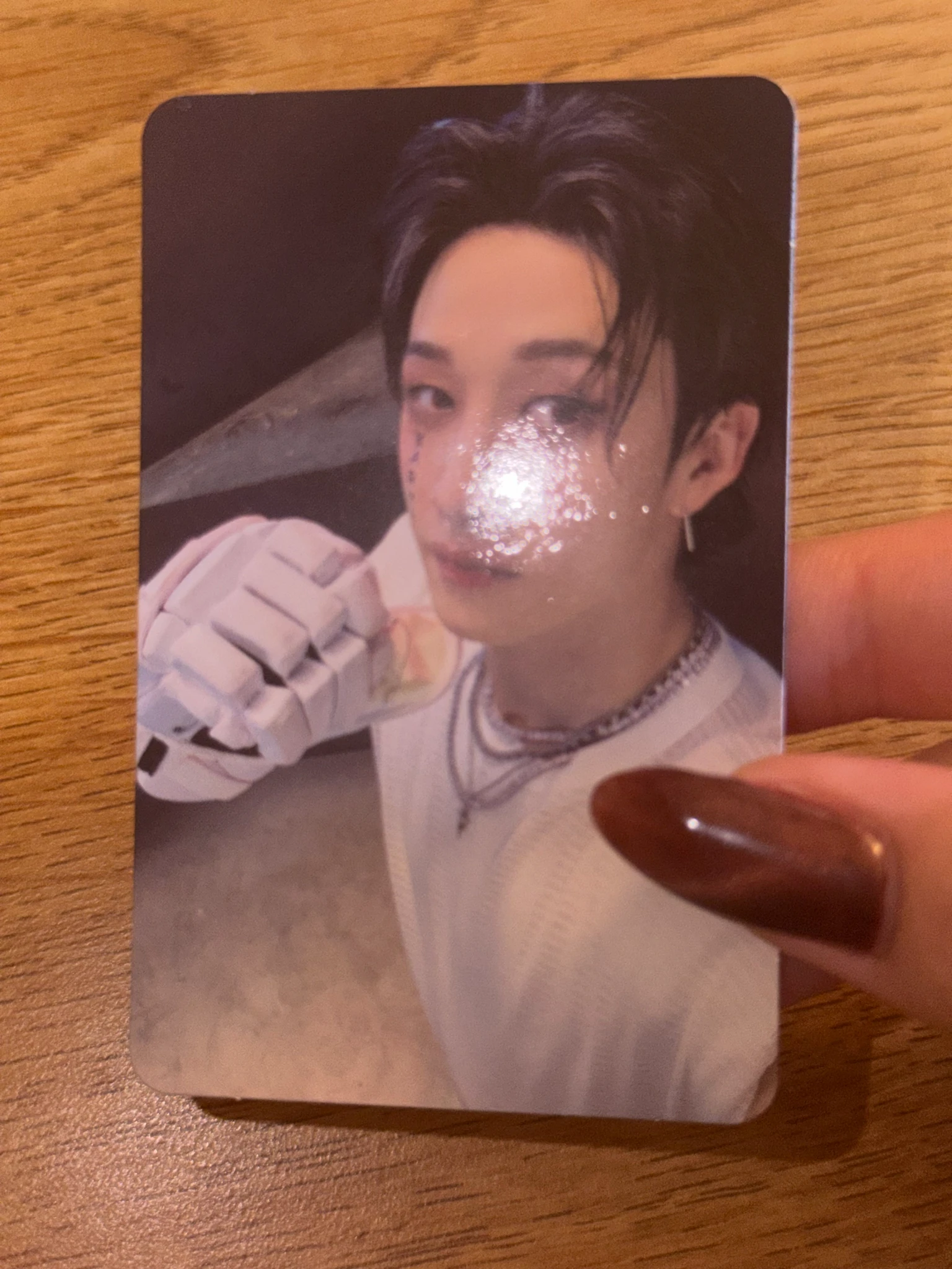 Stray Kids Bang Chan Stray Kids - Bang Chan - KARMA Album Hollow Version double-sided listing photo 4